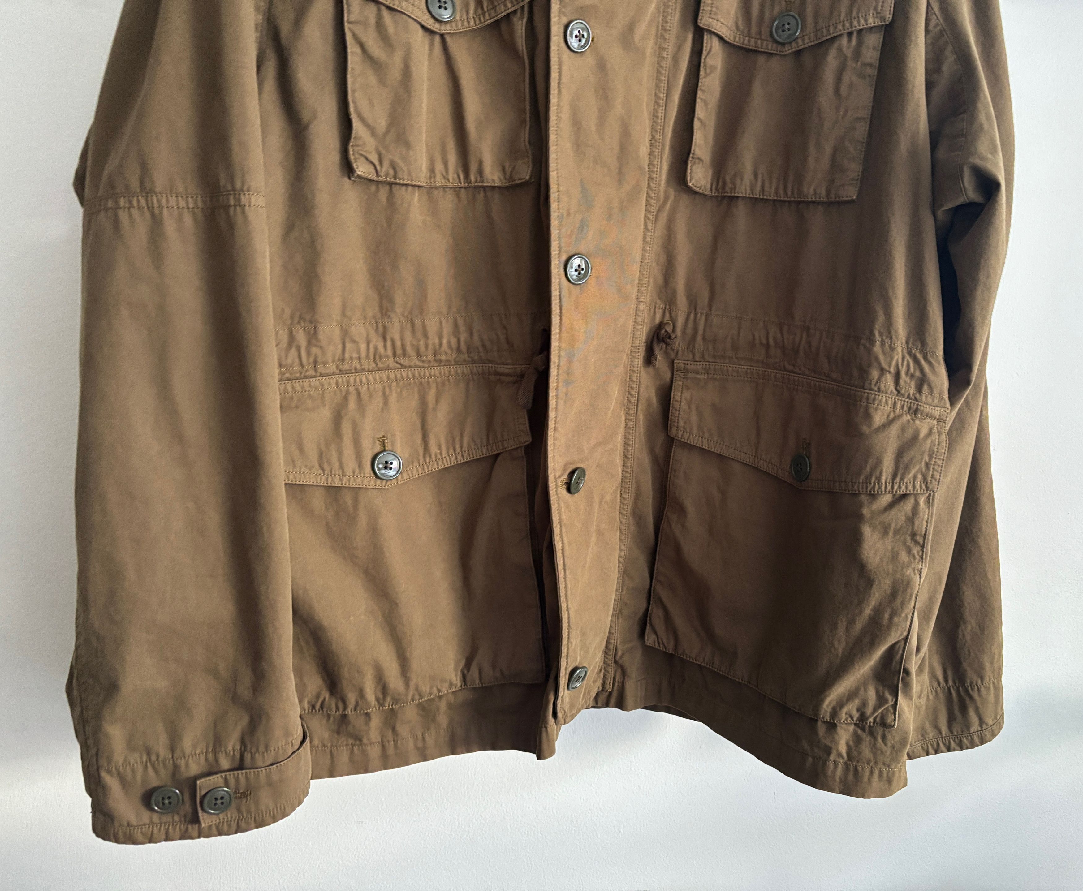 Wallace & Barnes $275 Field Cotton Mechanics Jacket/ Coat- Olive Drab XL Size US XL / EU 56 / 4 - 8 Thumbnail
