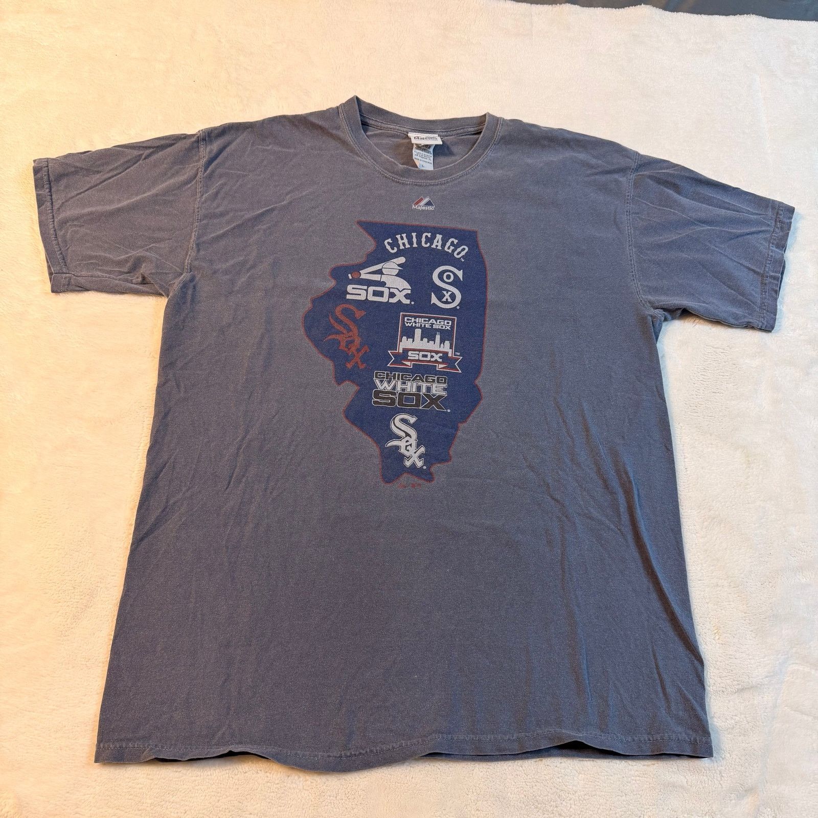 Majestic Vintage Chicago White Sox T-Shirt Size US L / EU 52-54 / 3 - 1 Thumbnail
