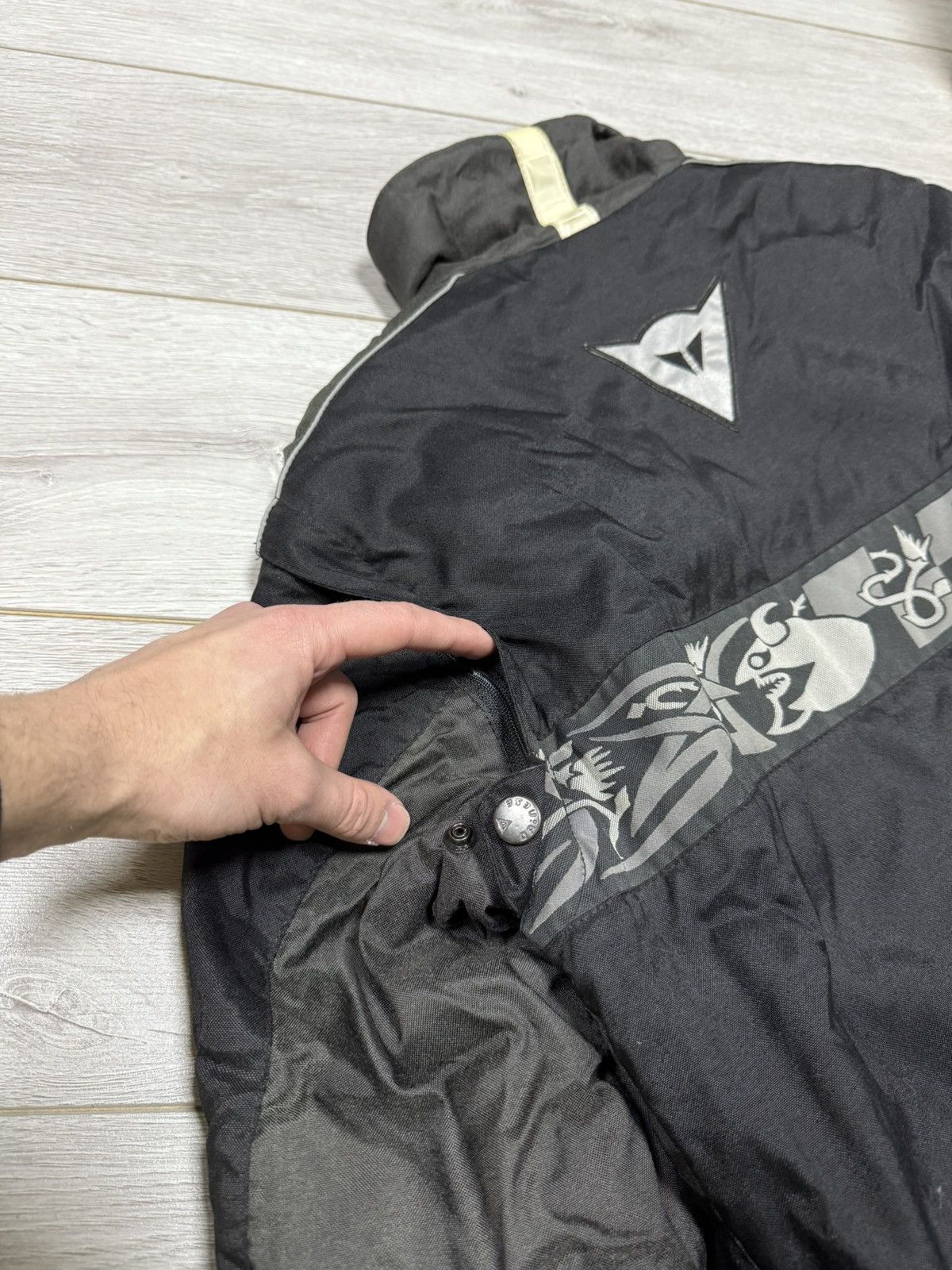Dainese Dainese RARE vintage demon bomber racing vest zip monogram Size US S / EU 44-46 / 1 - 18 Thumbnail