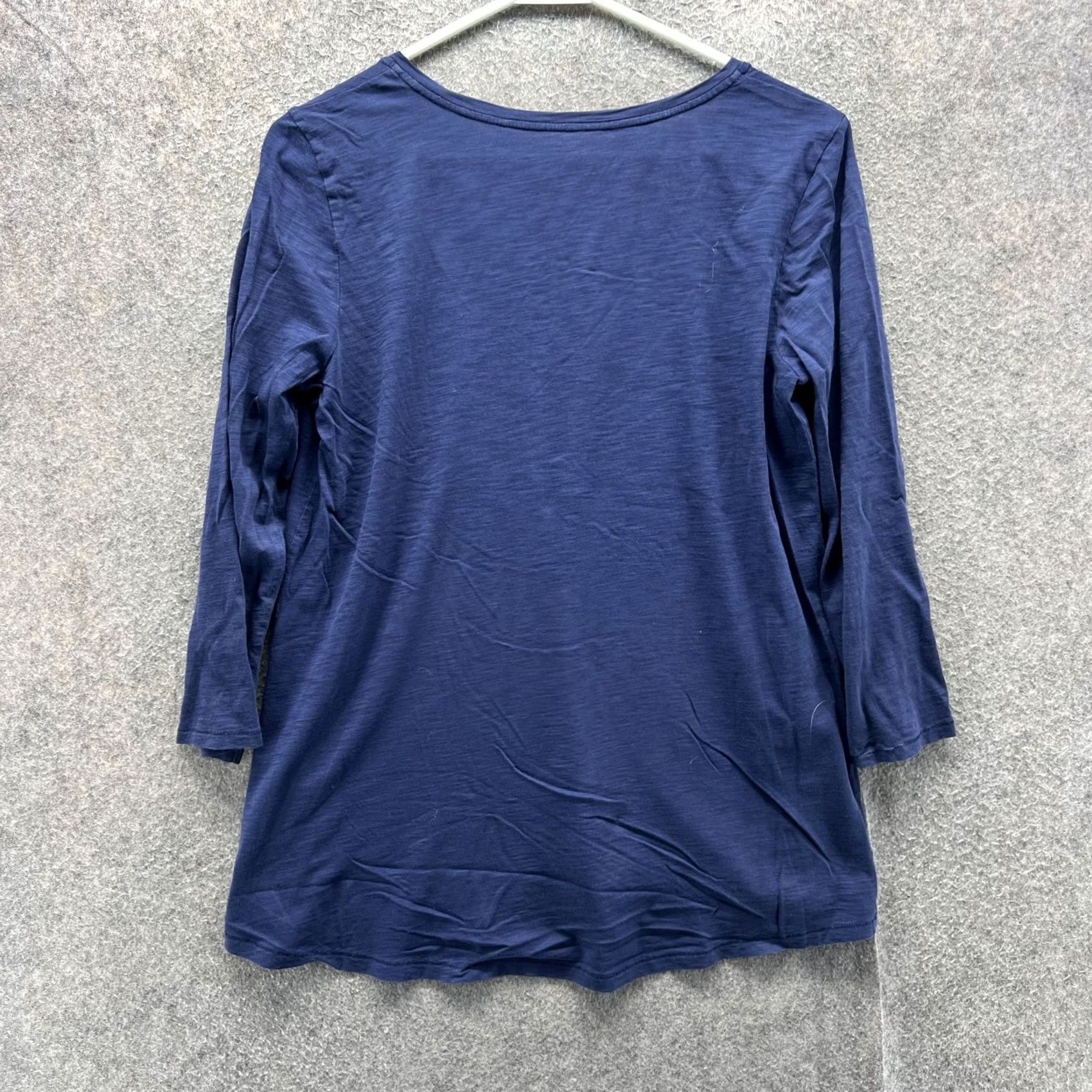 Lilly Pulitzer Lilly Pulitzer Shirt Womens Small Blue V-Neck 3/4 Sleeve Top Size S / US 4 / IT 40 - 7 Thumbnail