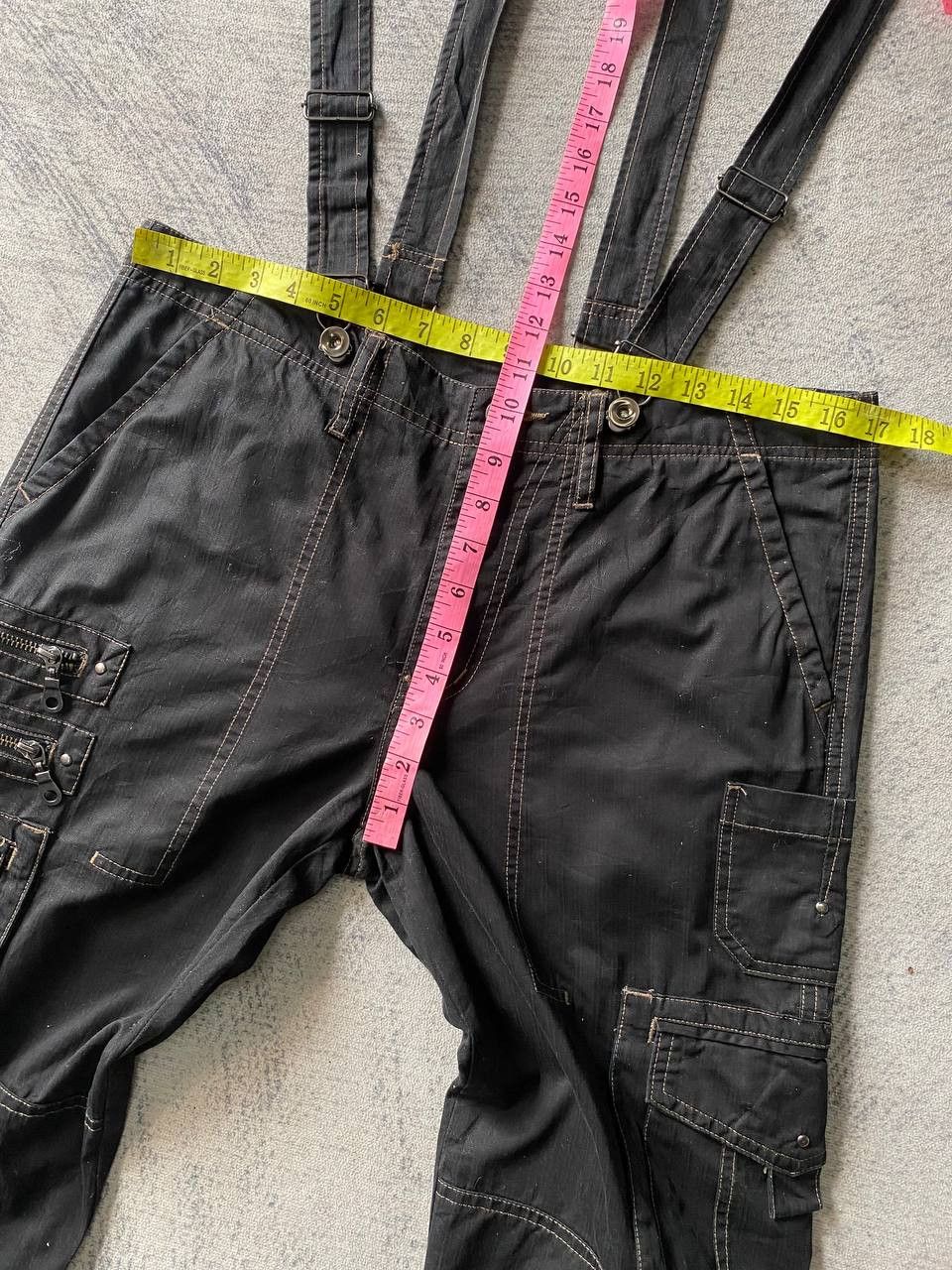 semanticdesign Semantic Design Japan Tactical Cargo Shorts With Suspenders Size US 34 / EU 50 - 11 Thumbnail