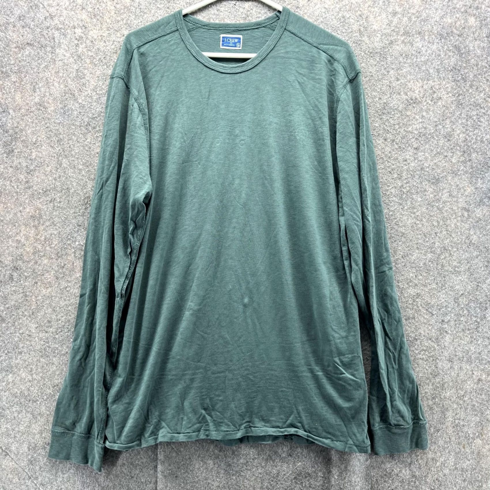 J.Crew VINTAGE J.CREW Shirt Men XL Teal Blue Sweatshirt Crewneck Pullover Warm (All Seasons) Size US XL / EU 56 / 4 - 2 Thumbnail
