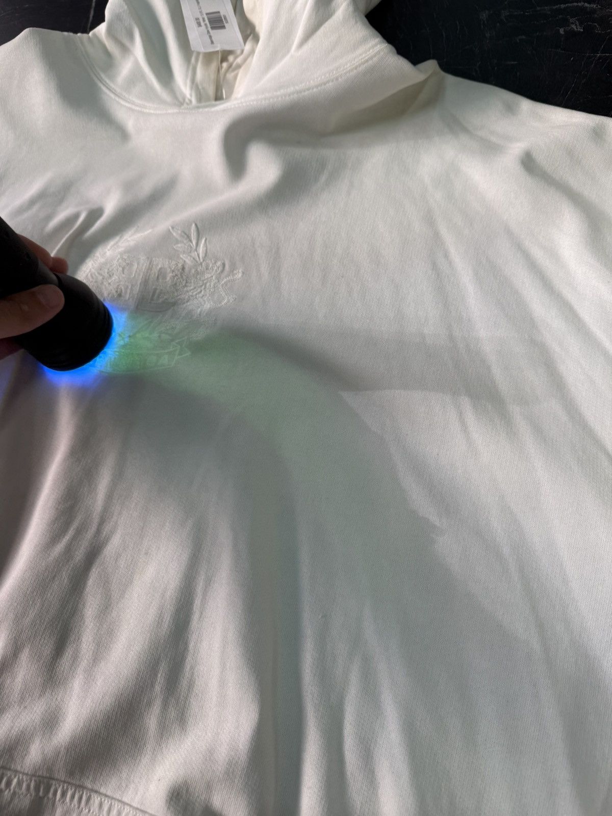 Balenciaga Balenciaga Glow In The Dark Hoodie “White” Size US XL / EU 56 / 4 - 3 Thumbnail