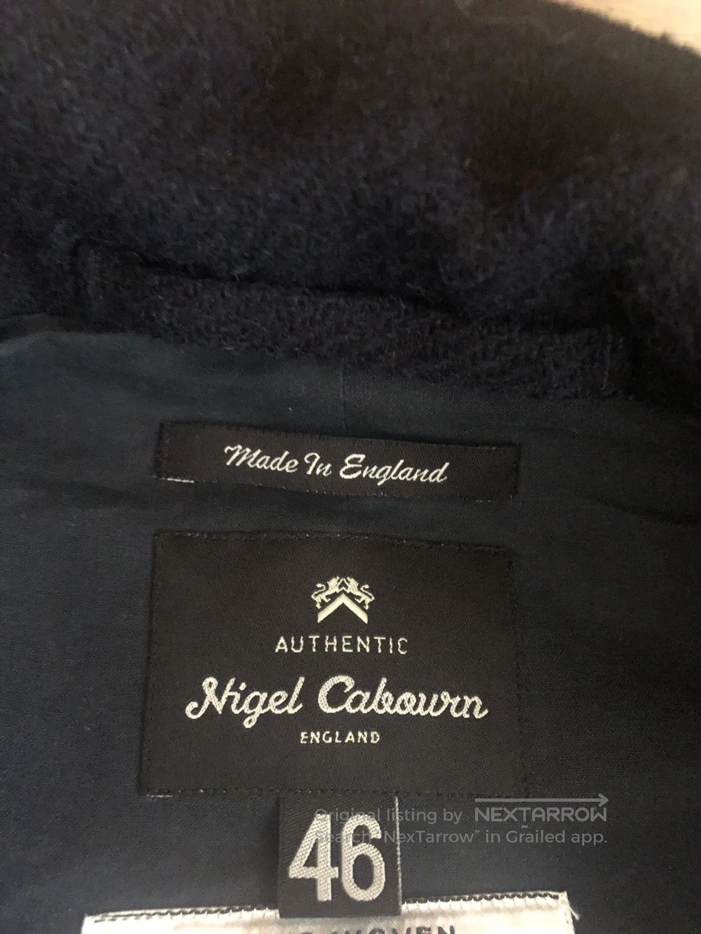 Nigel Cabourn navy wool vest by Nigel Cabourn. Size US L / EU 52-54 / 3 - 7 Thumbnail