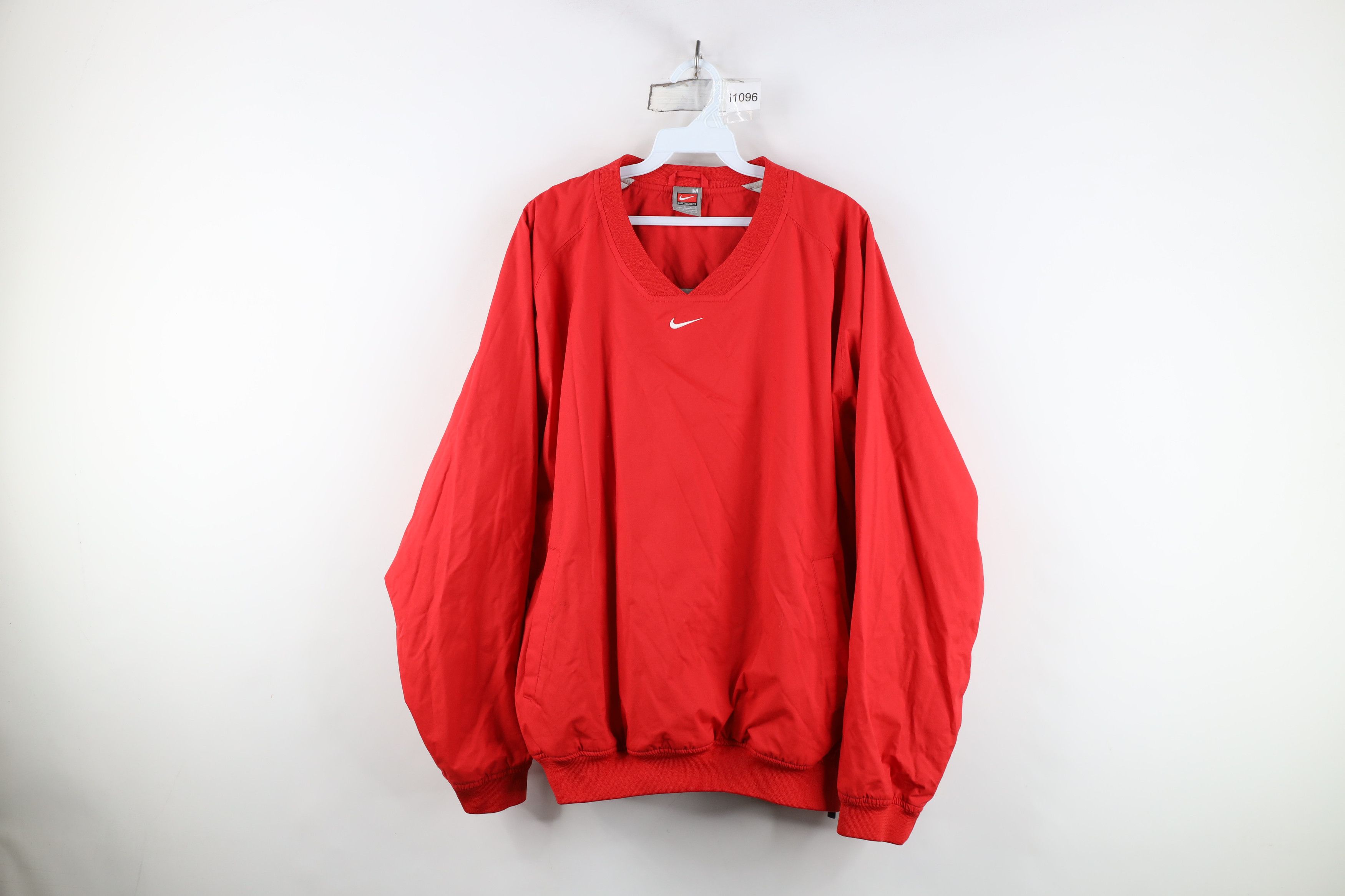 Nike Vintage Nike Center Swoosh Lined Pullover Windbreaker Jacket Size US M / EU 48-50 / 2 - 1 Thumbnail