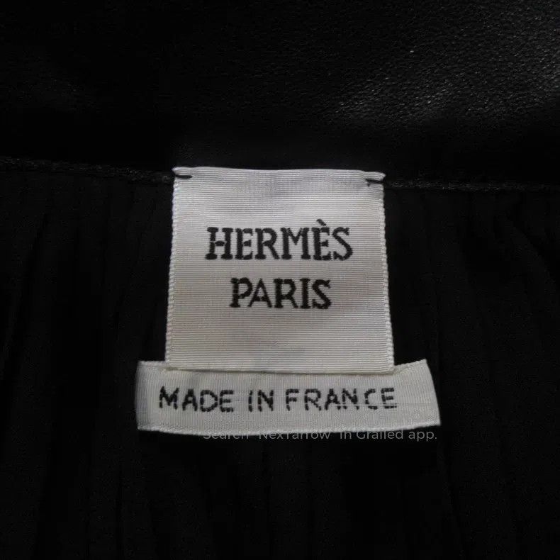 Hermes Hermes Leather Belted Flowing Long Skirt Size 25" / US 0 / IT 36 - 6 Thumbnail
