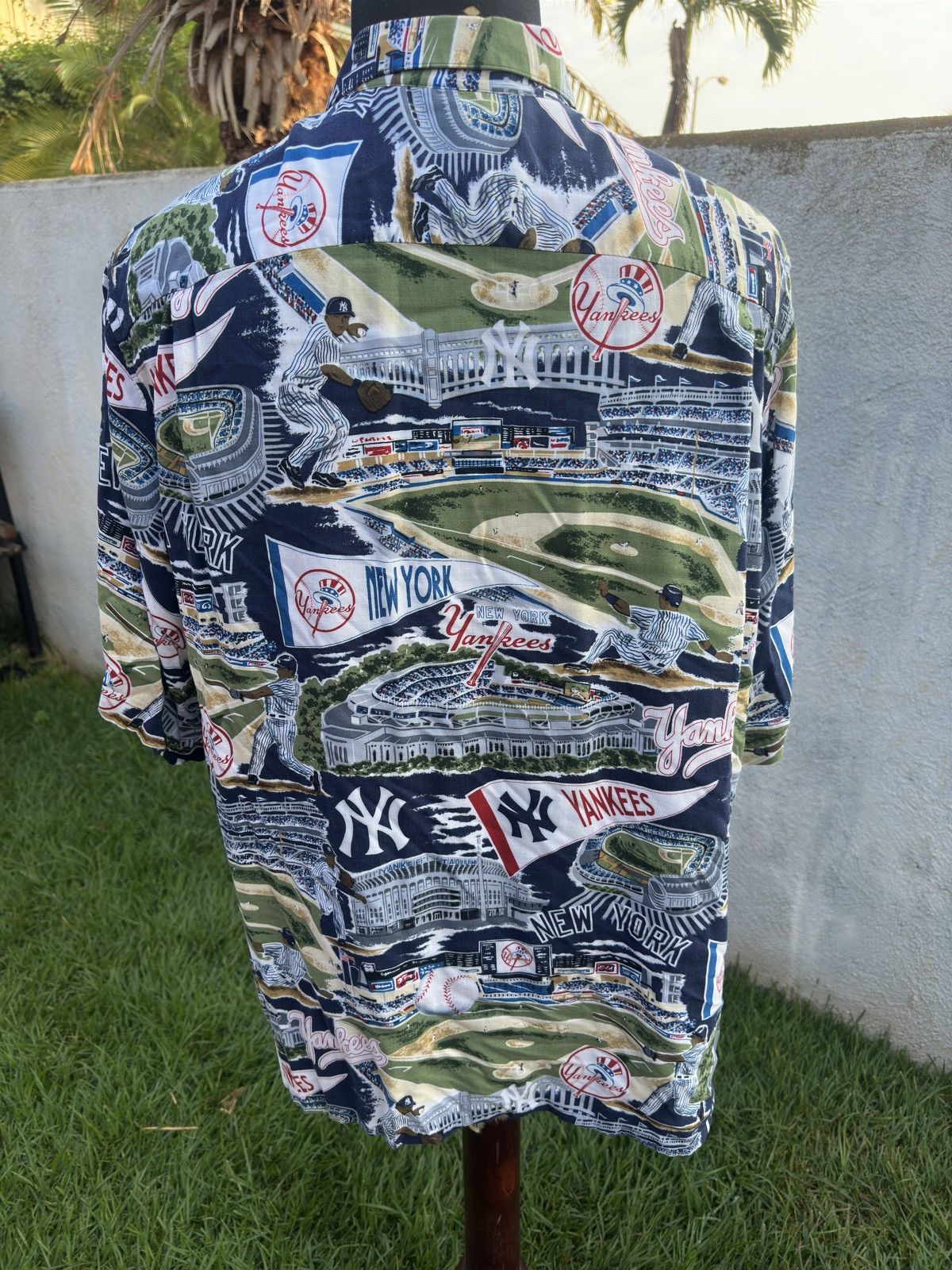 Reyn Spooner PreOwned Reyn Spooner New York Yankees Multicolored Men's L Size US L / EU 52-54 / 3 - 2 Thumbnail