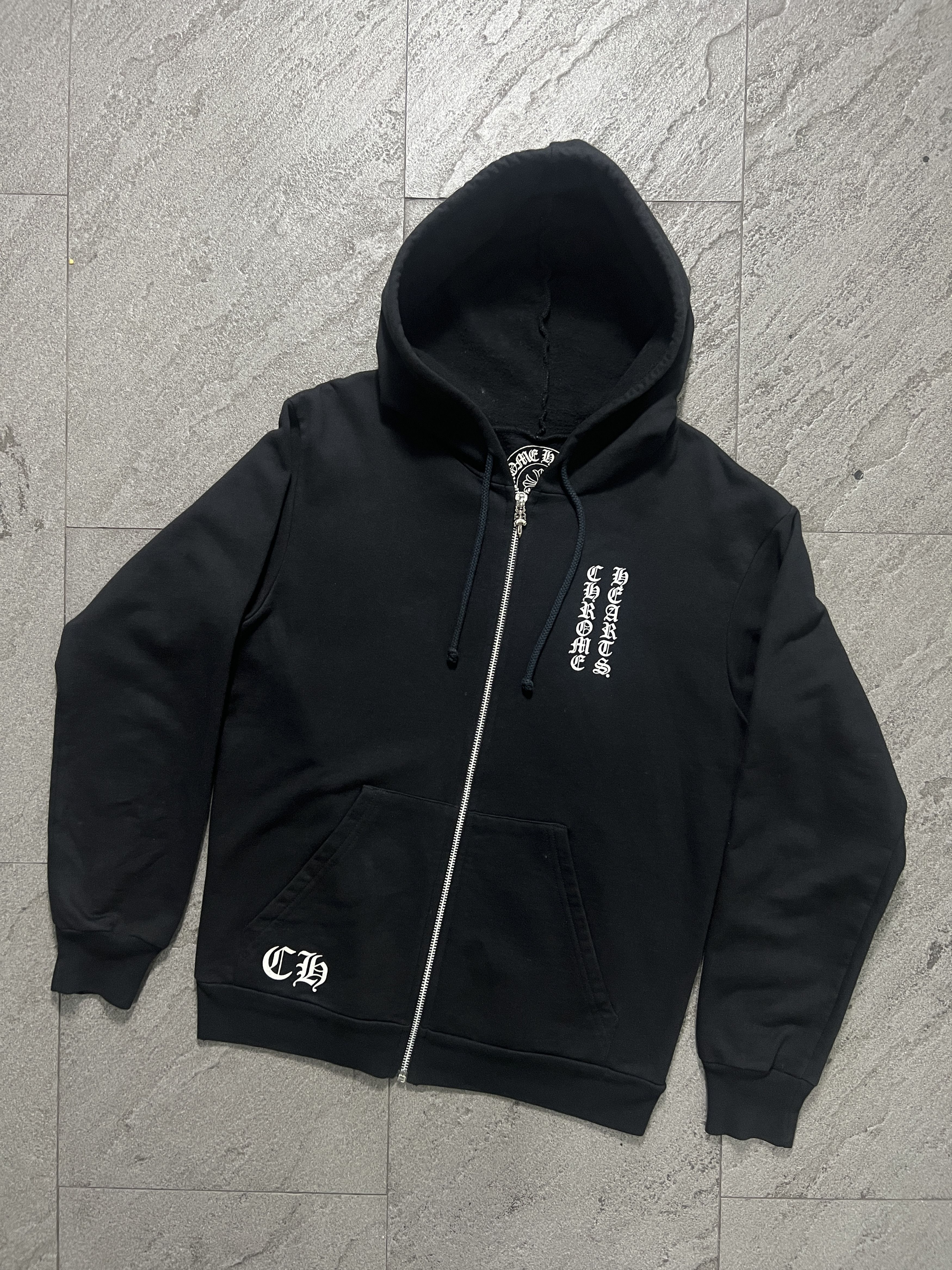 Chrome Hearts Chrome Hearts RS3 Dagger Zip Hoodie White Dagger S Size US S / EU 44-46 / 1 - 2 Thumbnail