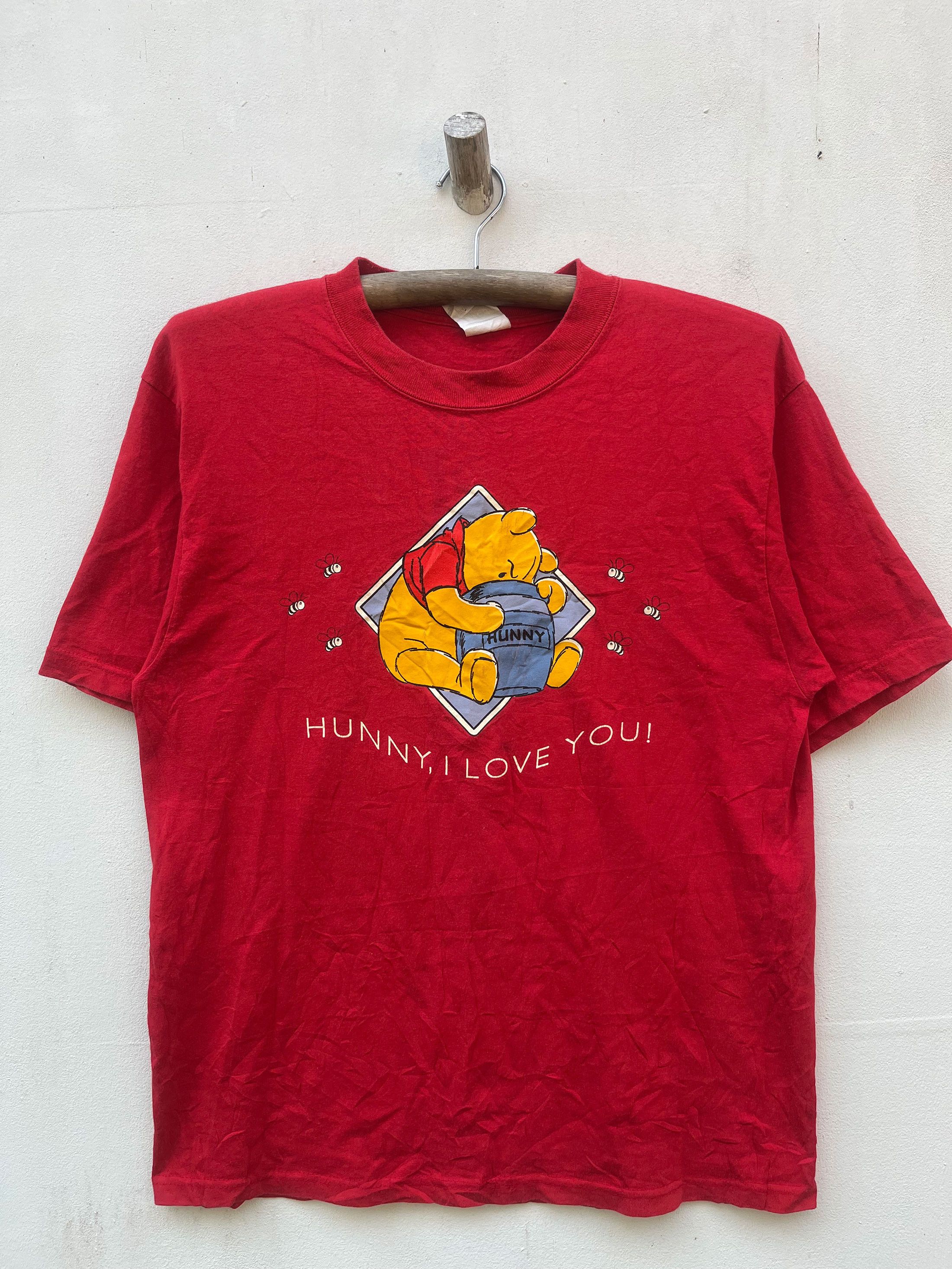 Disney Vintage Pooh 90s Animation Movie Tv Series Animated Size US L / EU 52-54 / 3 - 1 Thumbnail