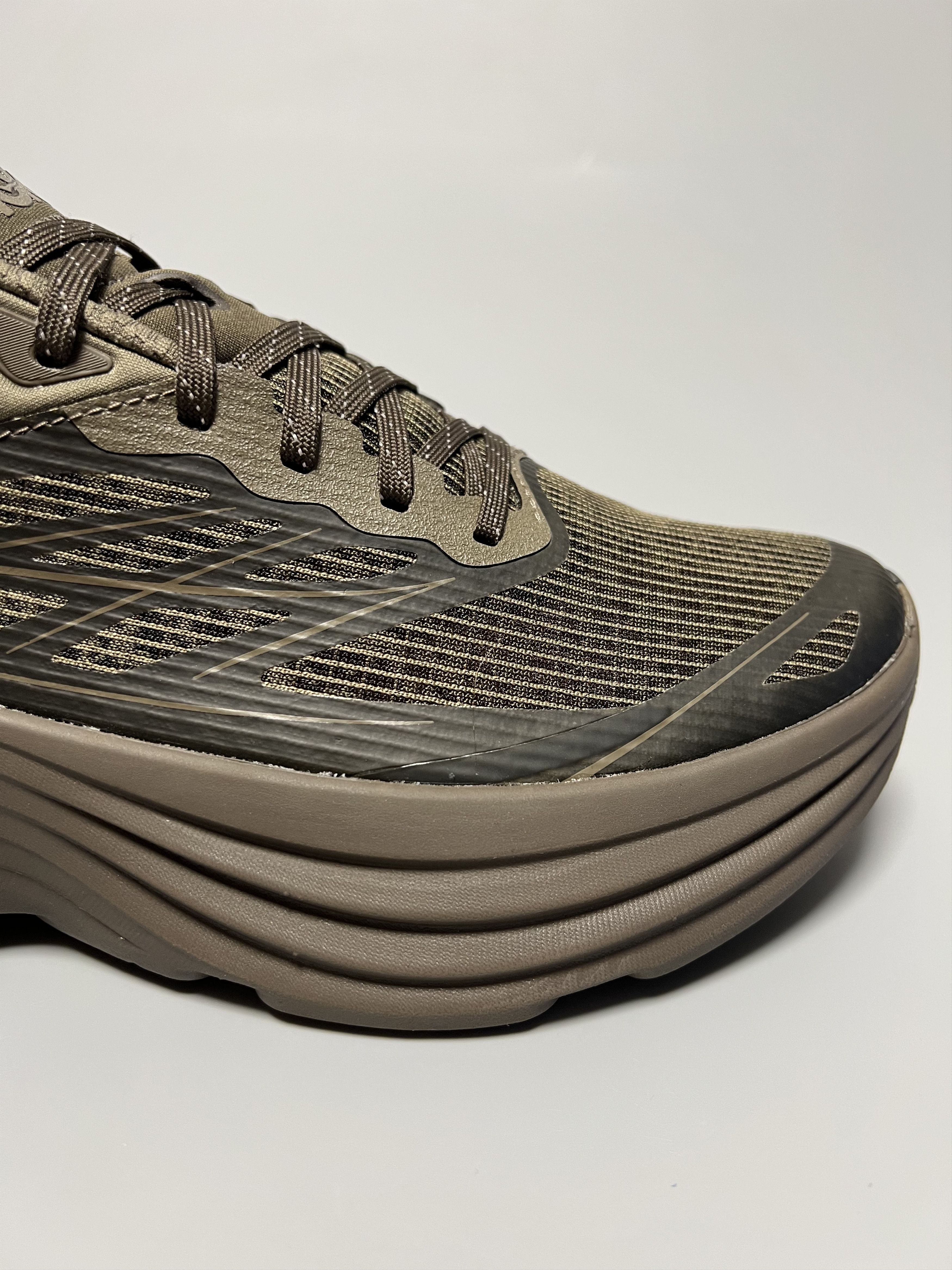 Hoka Hoka Bondi 8 TS Caged ‘Stealth Tech Pack’ Running Shoes Size US 9.5 / EU 42-43 - 14 Thumbnail