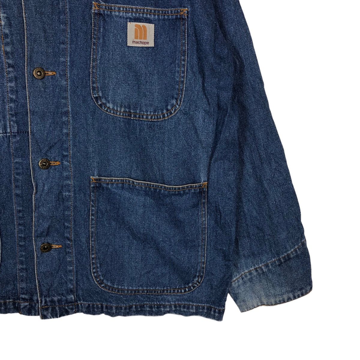 Japanese Brand 🔥90’s Denim Chore Work Jacket Machope Toyo Enterprise Size US L / EU 52-54 / 3 - 5 Thumbnail