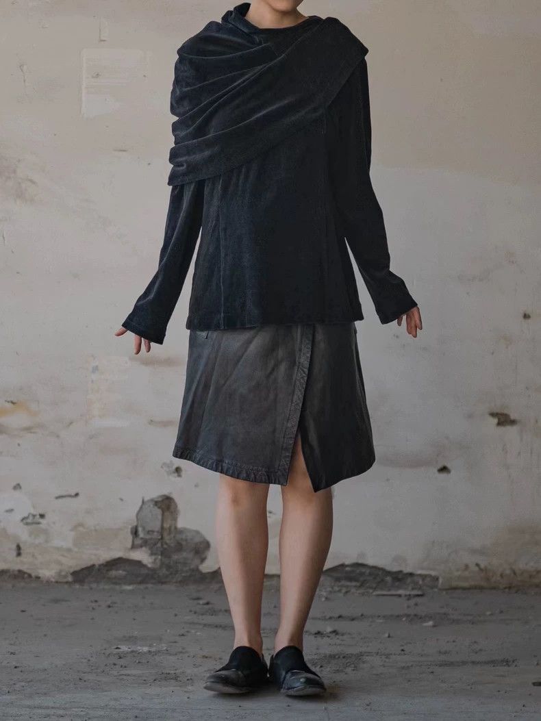 Comme des Garcons Comme Des Garcons Velvet Shawl Top Size M / US 6-8 / IT 42-44 - 1 Thumbnail