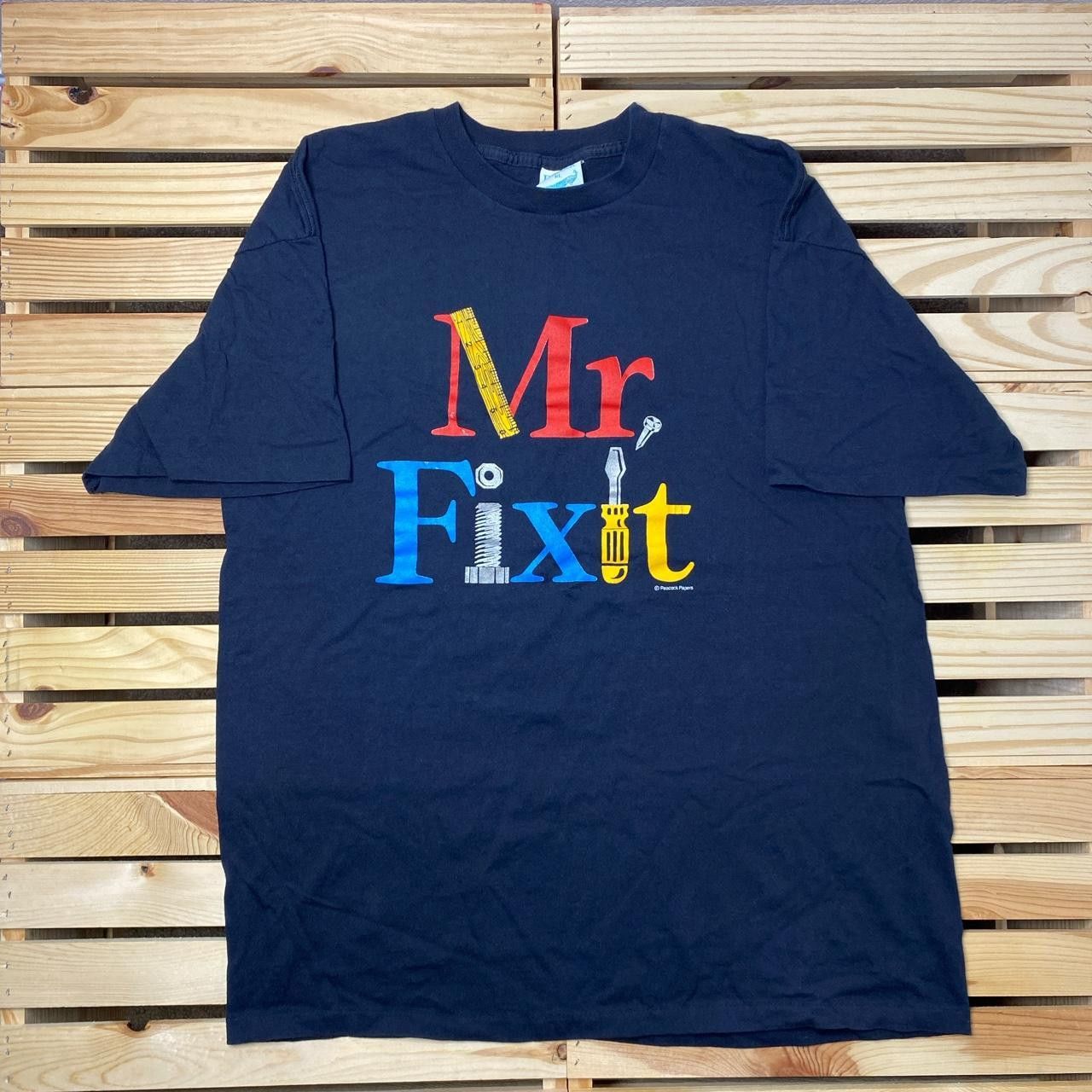 Other Vintage Mr. Fixit Black Handyman Tee Size XL Size US XL / EU 56 / 4 - 1 Thumbnail