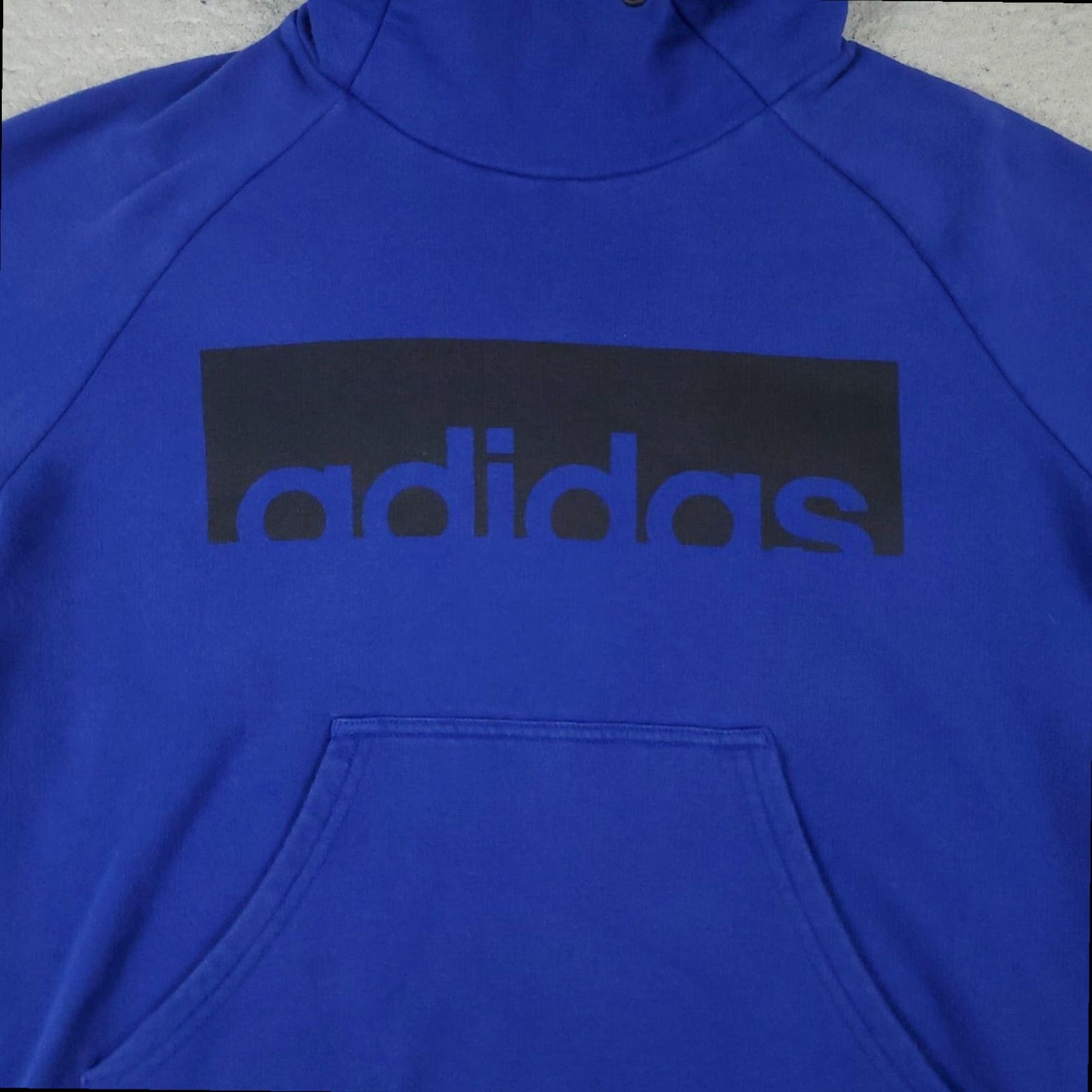 Adidas Adidas Womens Medium Blue Pullover Hoodie Sweatshirt Ladies Size M / US 6-8 / IT 42-44 - 2 Thumbnail