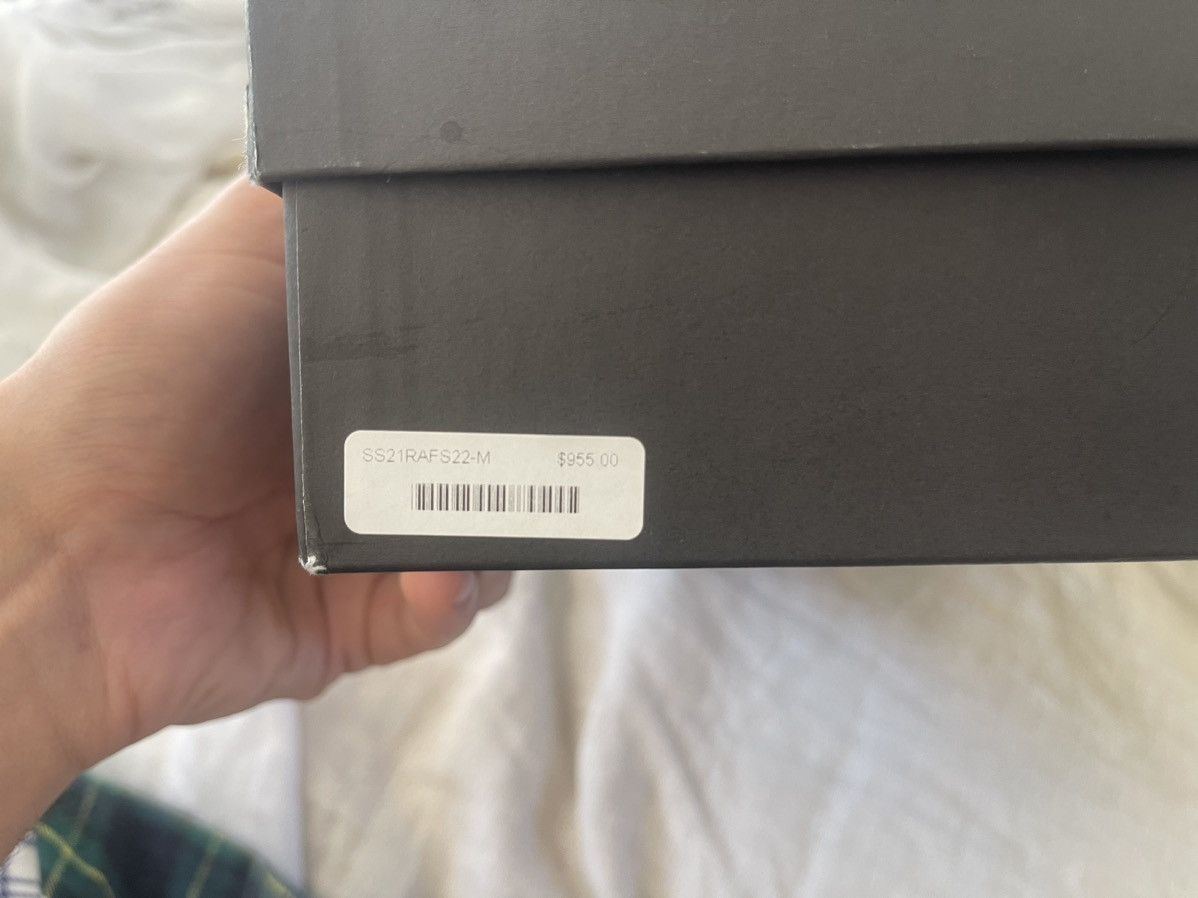 Raf Simons RAF SIMONS S/S21 Boxy Black Shirt with Silk Sleeves and Pin Size US M / EU 48-50 / 2 - 5 Thumbnail