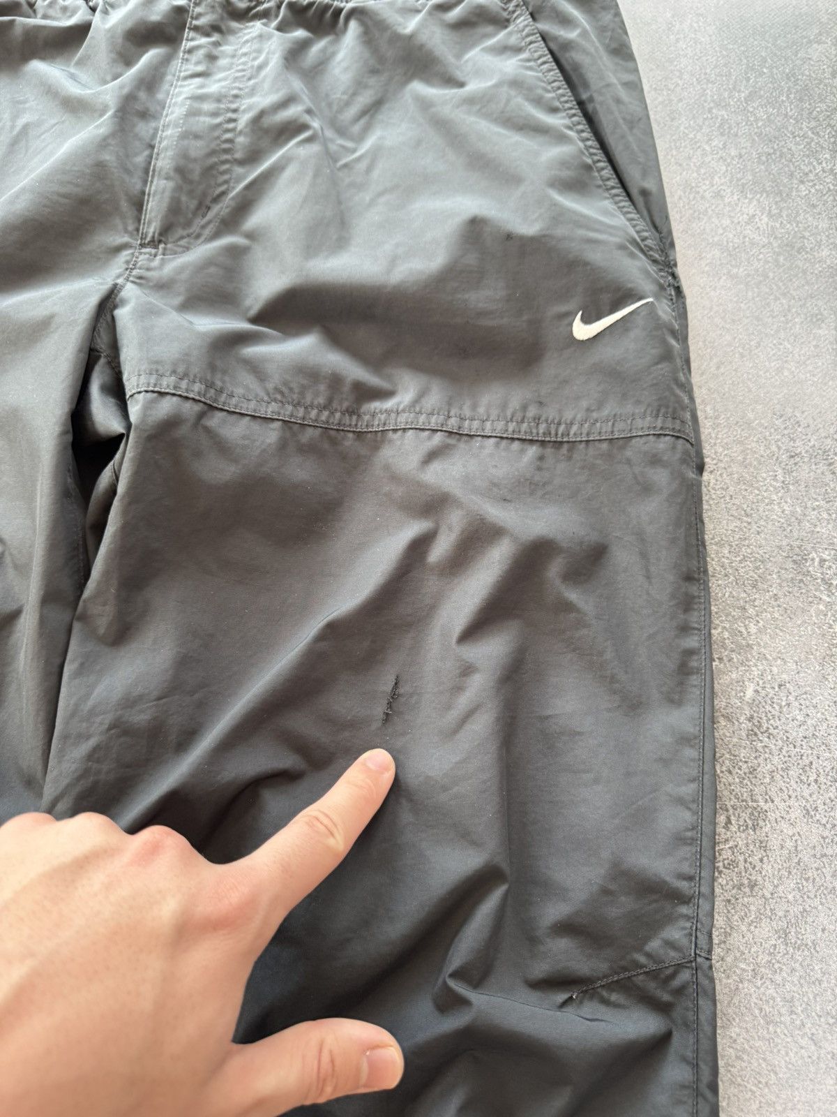 Nike Vintage Nike Track Pants Drill Y2K style Swoosh Size US 32 / EU 48 - 3 Thumbnail