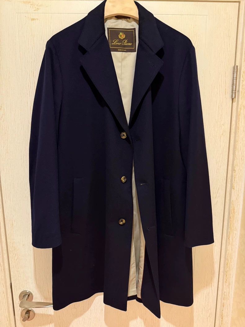 Loro Piana LORO PIANA Men's cashmere coat Size US XL / EU 56 / 4 - 1 Thumbnail