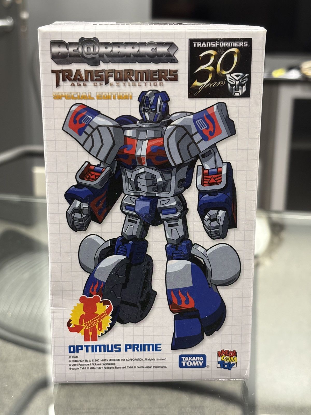 Medicom Toy Bearbrick Transformers Optimus Prime Set Size ONE SIZE - 1 Thumbnail