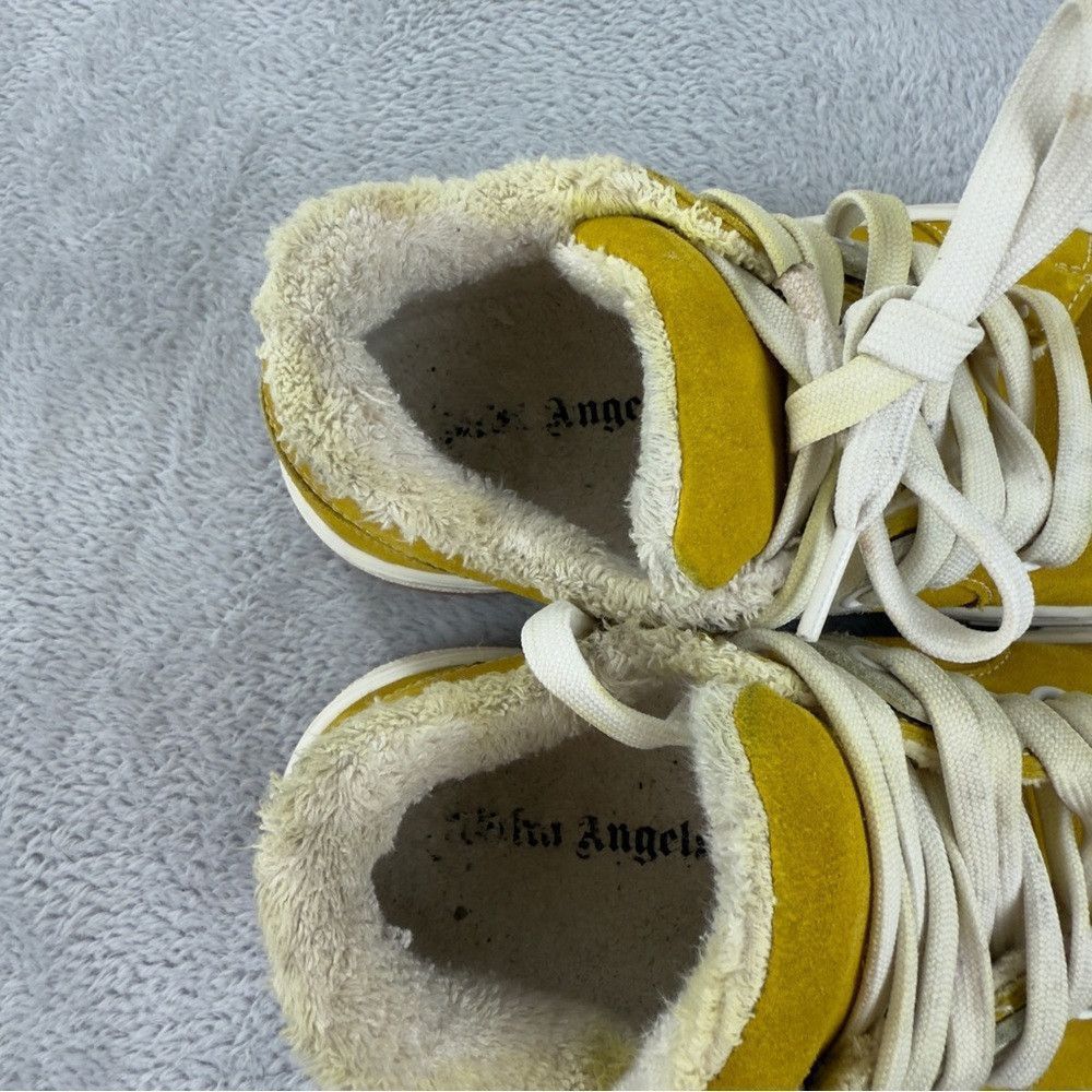 Palm Angels Palm Angels Snow Low Top Yellow Suede Chunky Sneakers Women Size US 6 / IT 36 - 9 Thumbnail