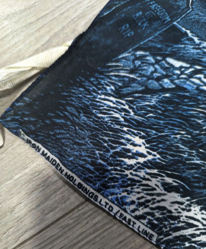 Iron Maiden × Vintage vintage 1985 iron maiden live after death flag banner Size ONE SIZE - 4 Thumbnail