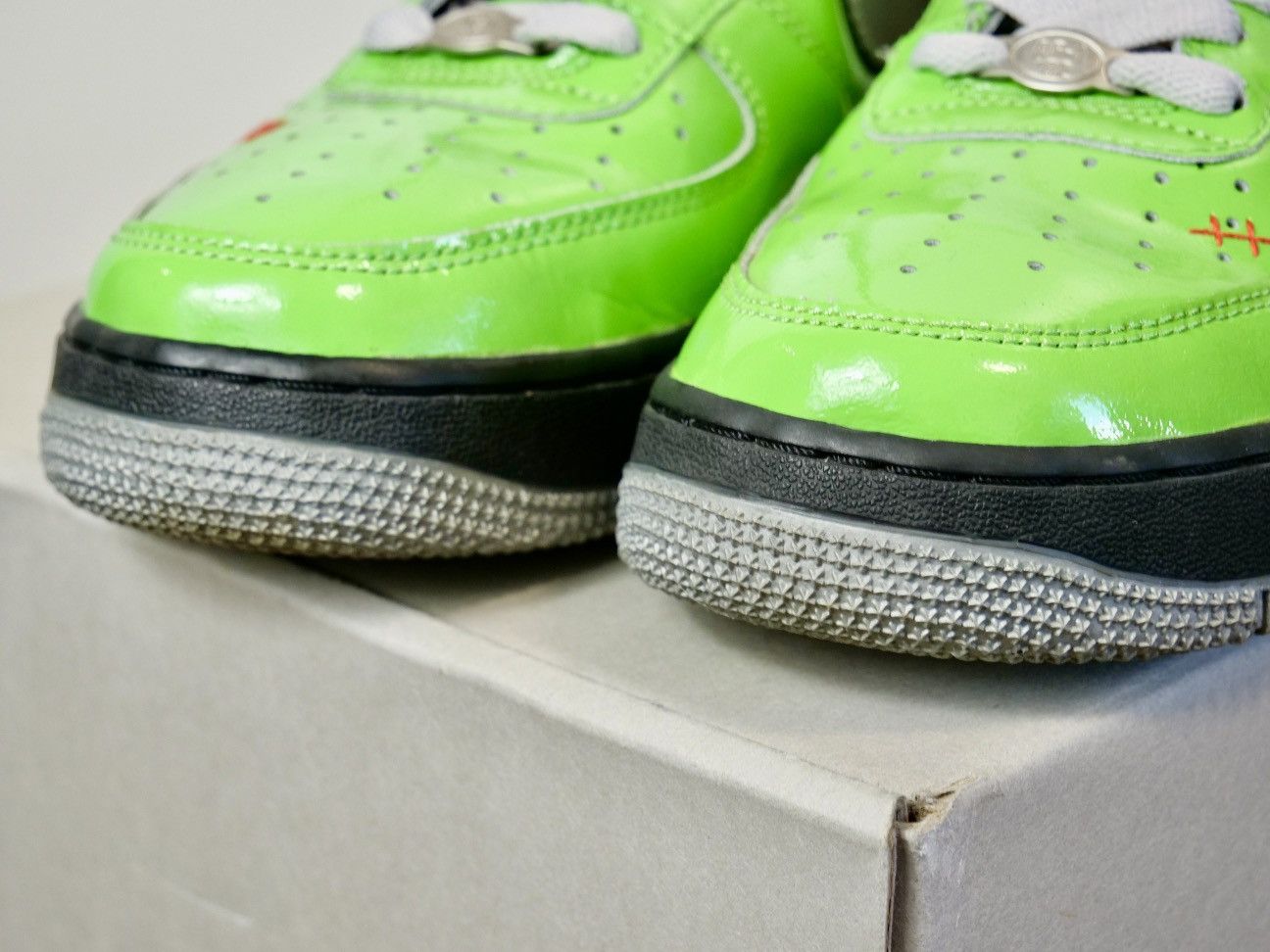 Nike Like New Nike Air Force AF1 QS Halloween Frankenstein Size US 9 / EU 42 - 11 Thumbnail