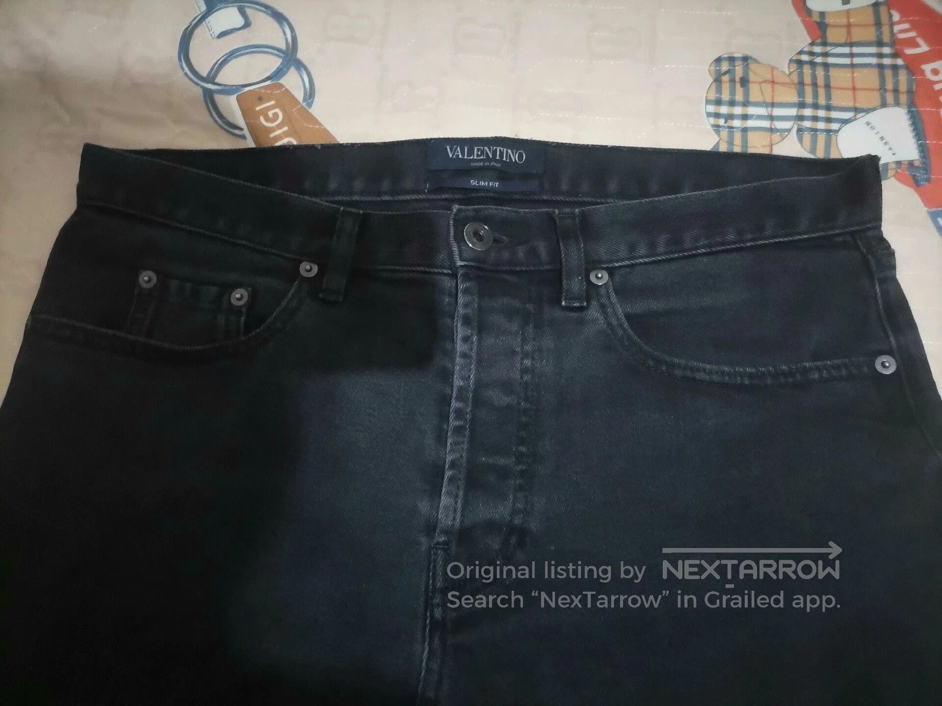 Valentino Valentino Men's Black Jeans. Size US 31 - 6 Thumbnail