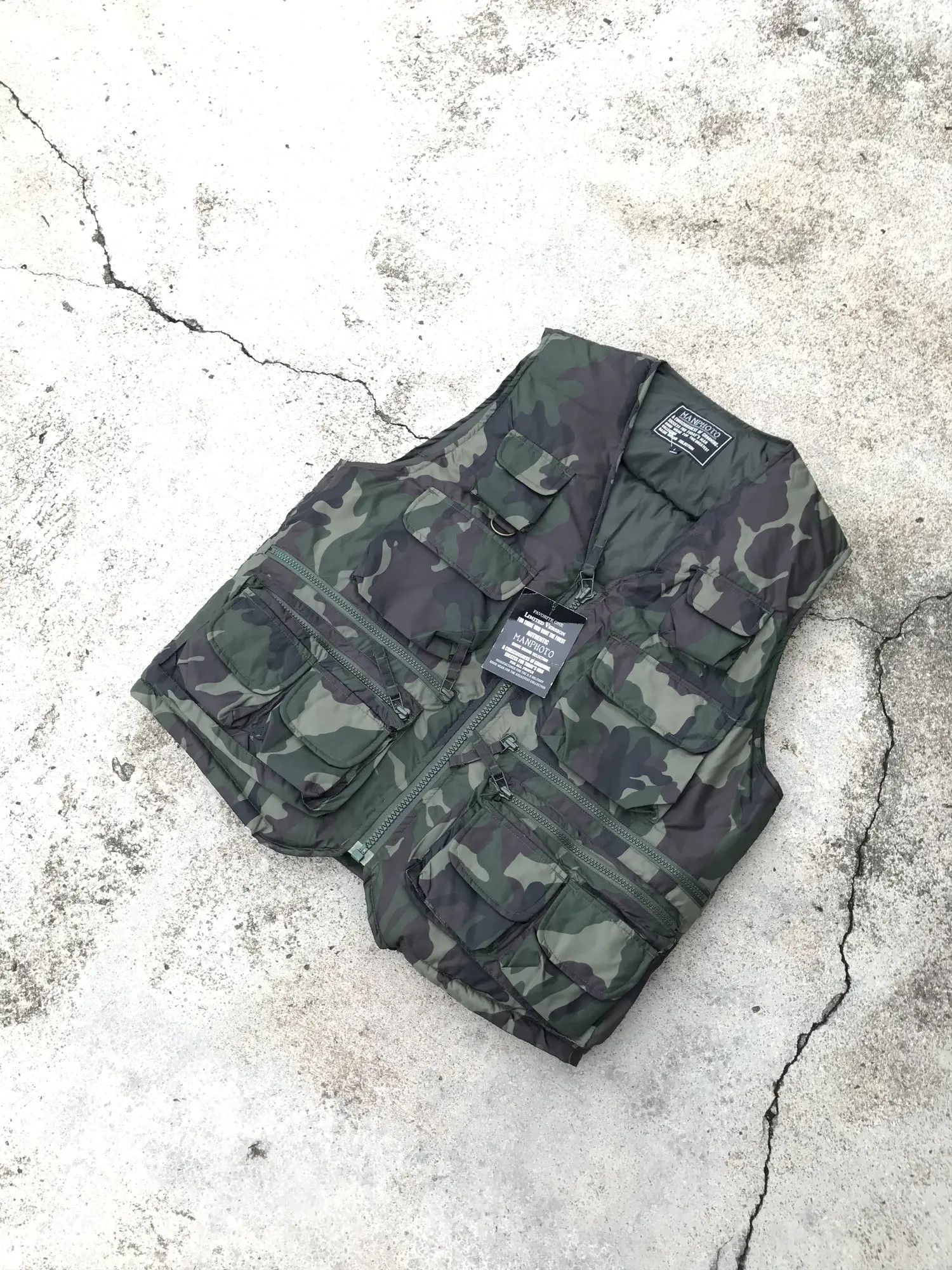 Japanese Brand Military Fatigue Down Feathers Jacket Size US L / EU 52-54 / 3 - 2 Thumbnail