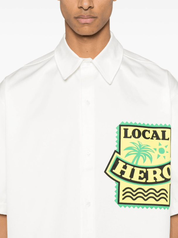 Martine Rose BNWT SS25 MARTINE ROSE LOCAL HERO SHIRT S Size US S / EU 44-46 / 1 - 12 Thumbnail