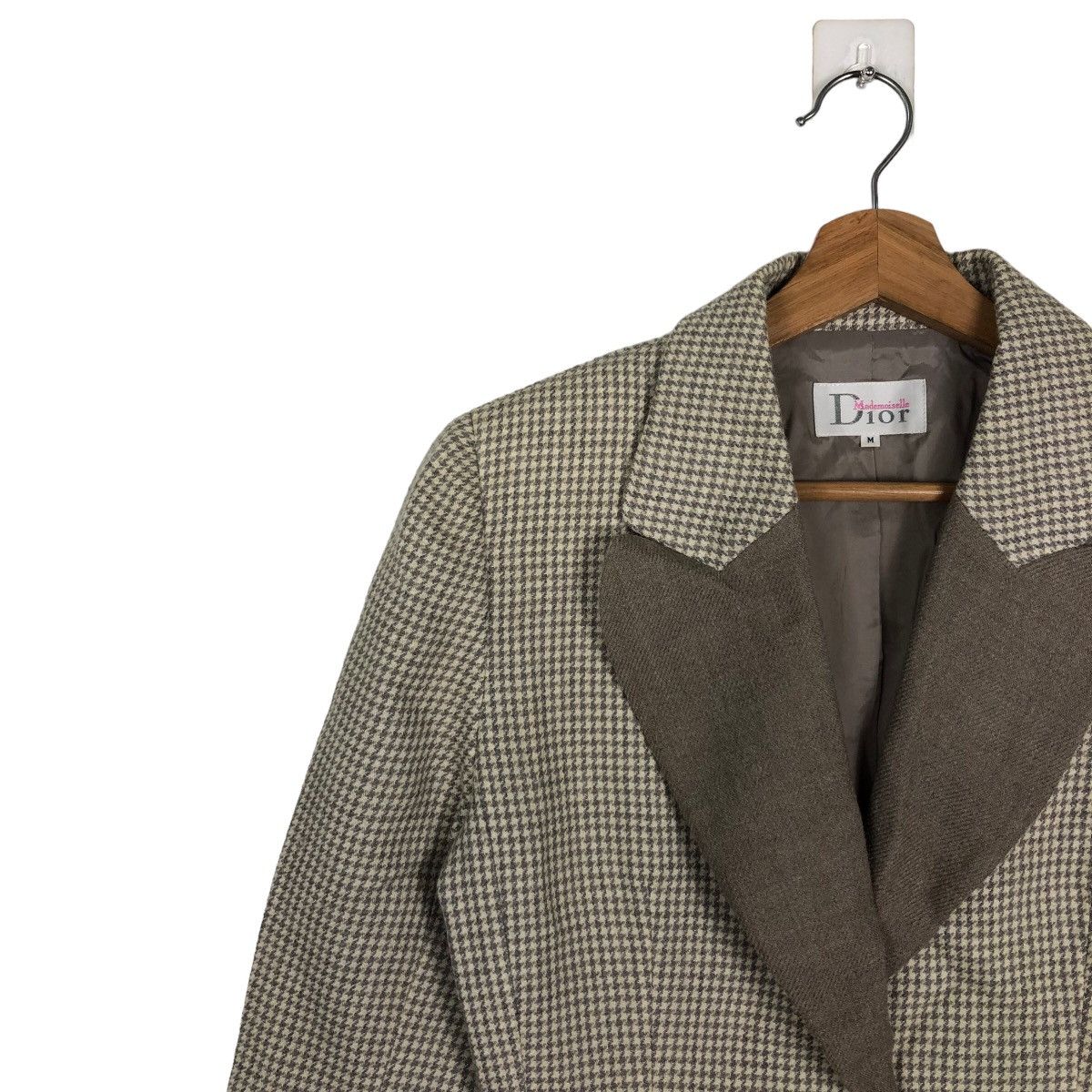 Christian Dior Monsieur 🔥90’s Checked Tartan Double Breast Cropped Jacket Dior Size M / US 6-8 / IT 42-44 - 7 Thumbnail