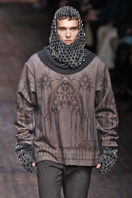 Dolce & Gabbana F/W 2014 LIMITED EDITION KNIGHT BALACLAVA Size ONE SIZE - 1 Thumbnail