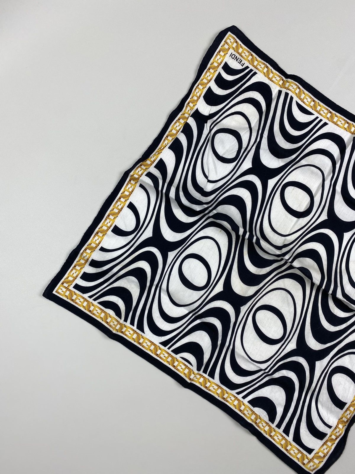 Fendi Fendi FF handkerchief monogram scarf Size ONE SIZE - 5 Thumbnail