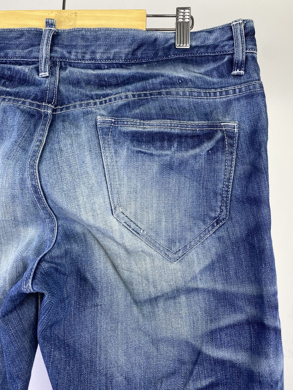 BUFFALO BOBS Buffalo Bobs 00s Honeycomb Washed Denim Japan Size US 32 / EU 48 - 15 Thumbnail