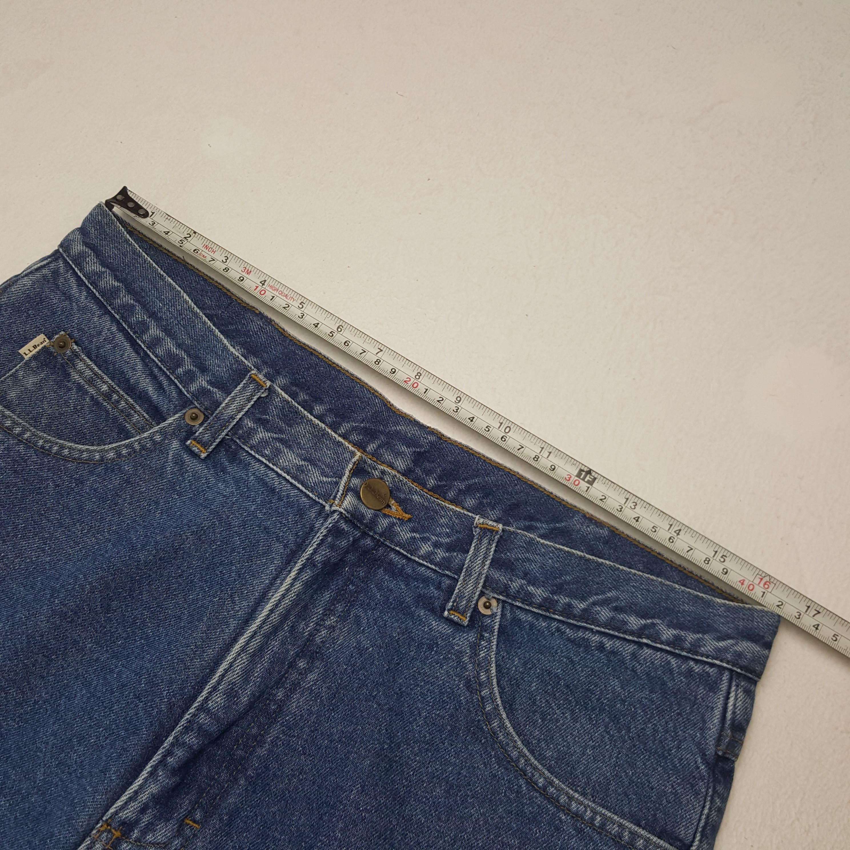 L.L. Bean × Vintage Vintage L.L. Bean Double L Classic Fit Denim Jeans Size US 33 - 7 Thumbnail