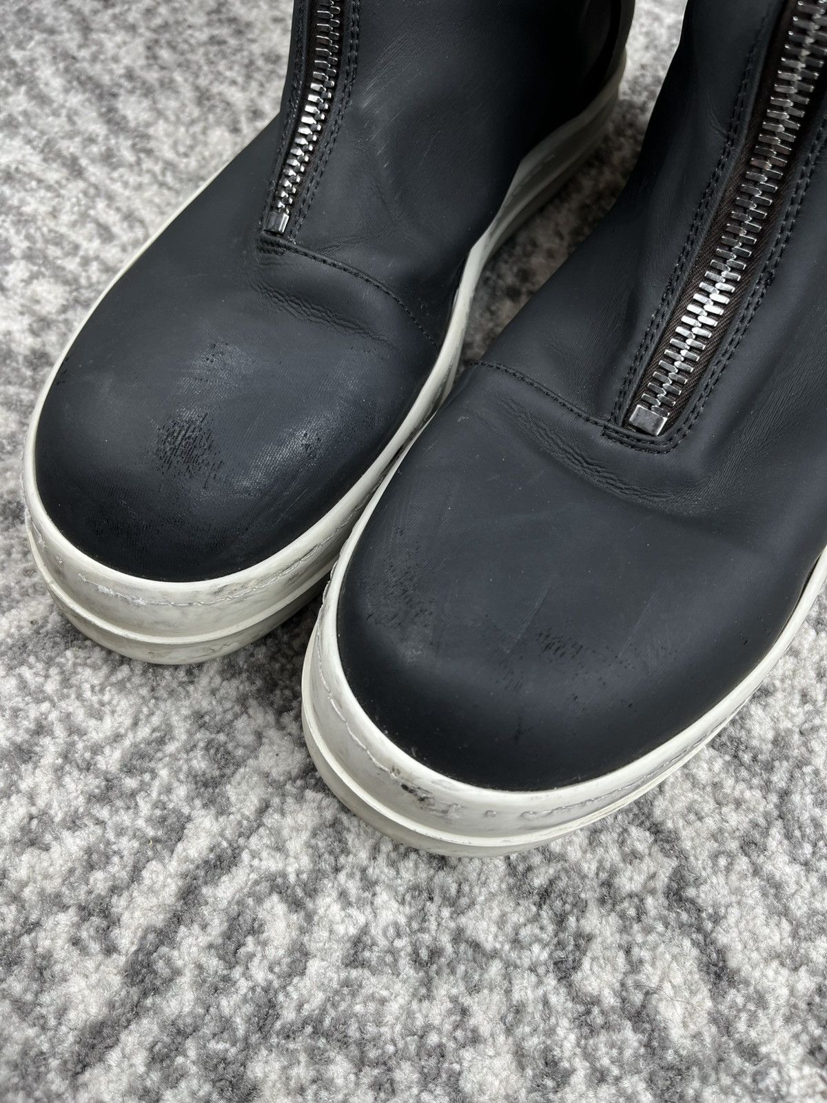 Rick Owens FW20 Rick Owens Zip Front Sneaker Boots Size US 9 / EU 42 - 4 Thumbnail