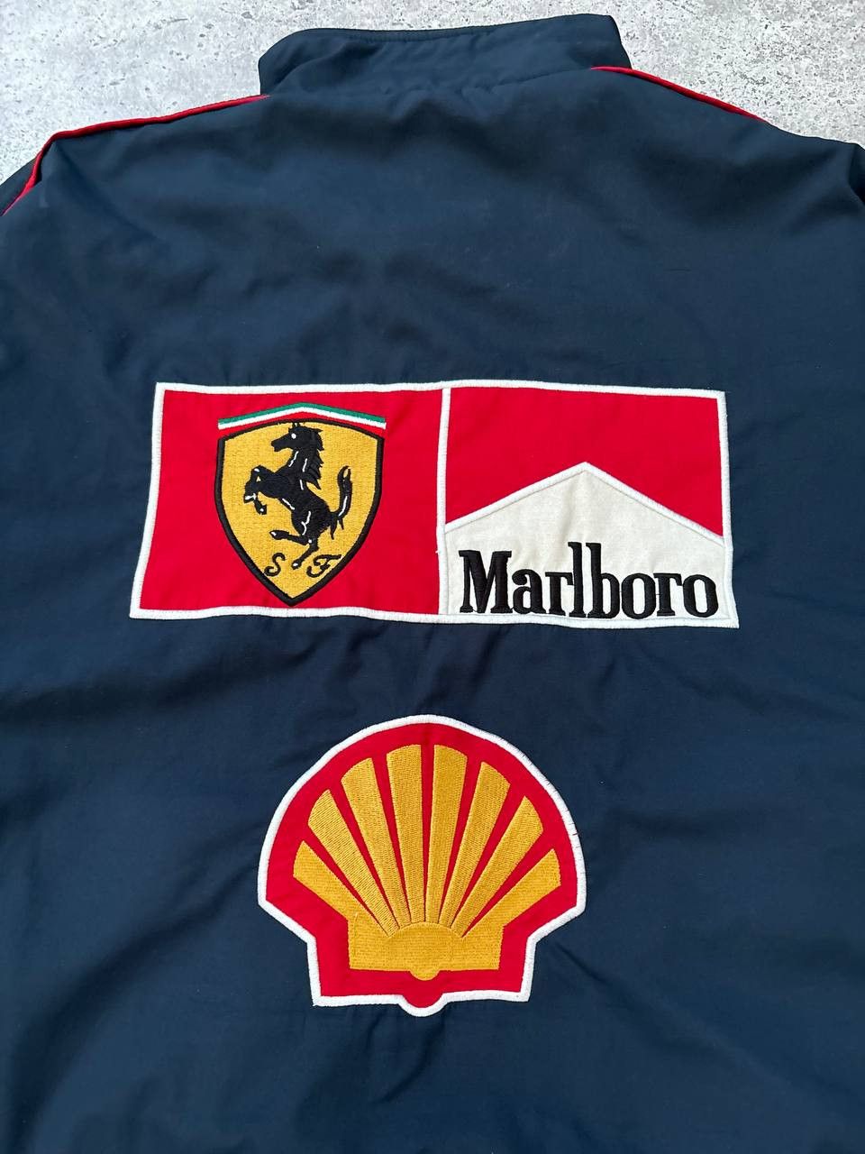 Ferrari × Marlboro × Vintage Vintage Marlboro Ferrari Racing Jacket Size US XXL / EU 58 / 5 - 5 Thumbnail