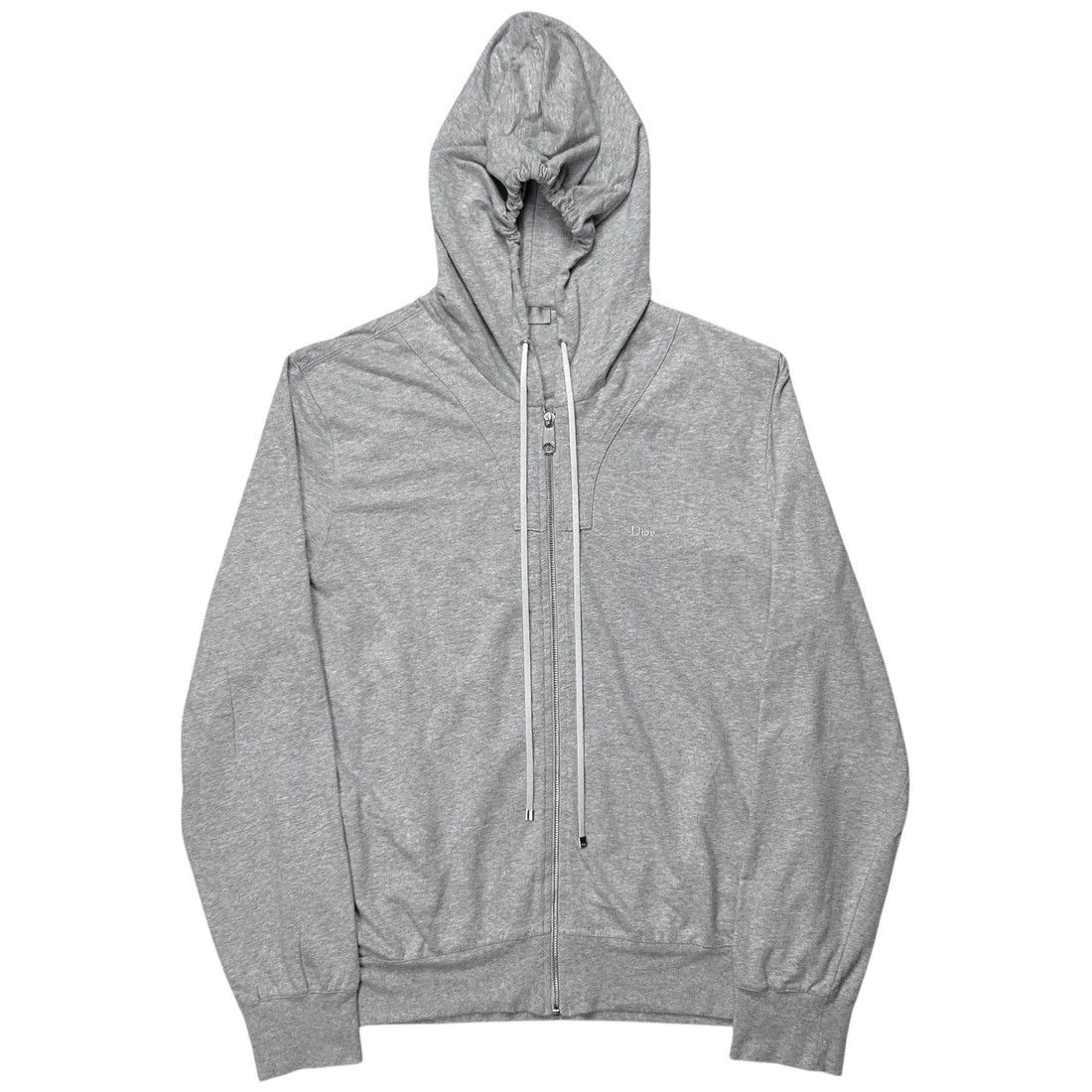 Dior Dior Homme Neck Panel Zip Hoodie Size US XL / EU 56 / 4 - 1 Thumbnail