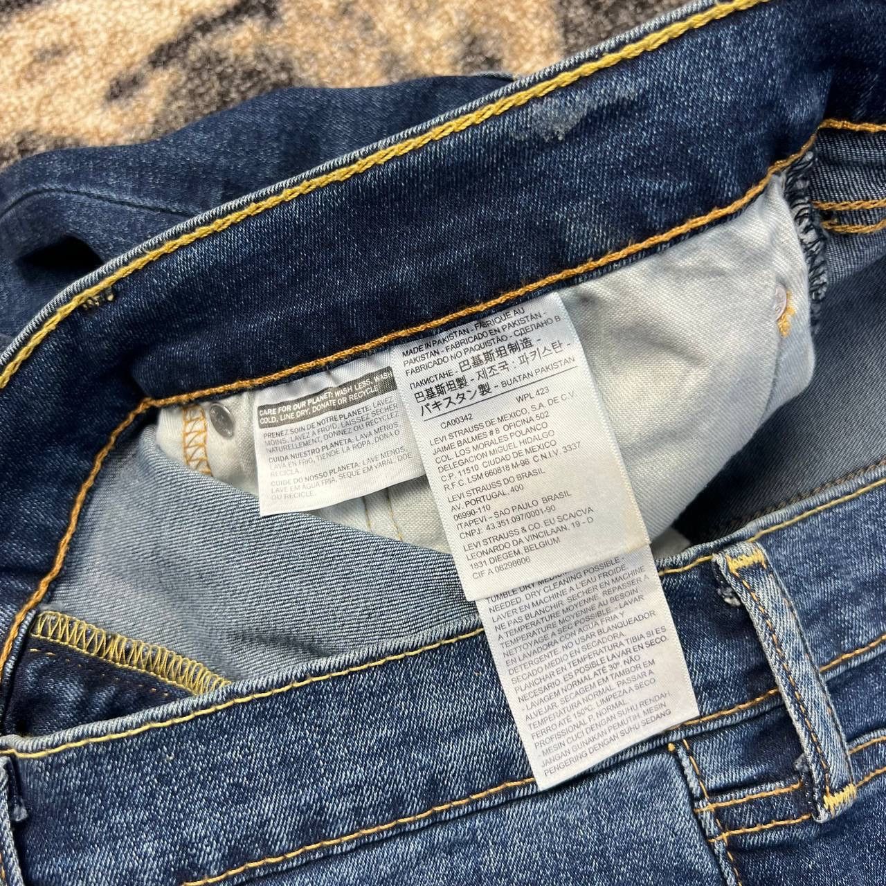 Levi's 502 Levis Vintage Blue Denim Jeans Streetwear Style Size US 36 / EU 52 - 6 Thumbnail