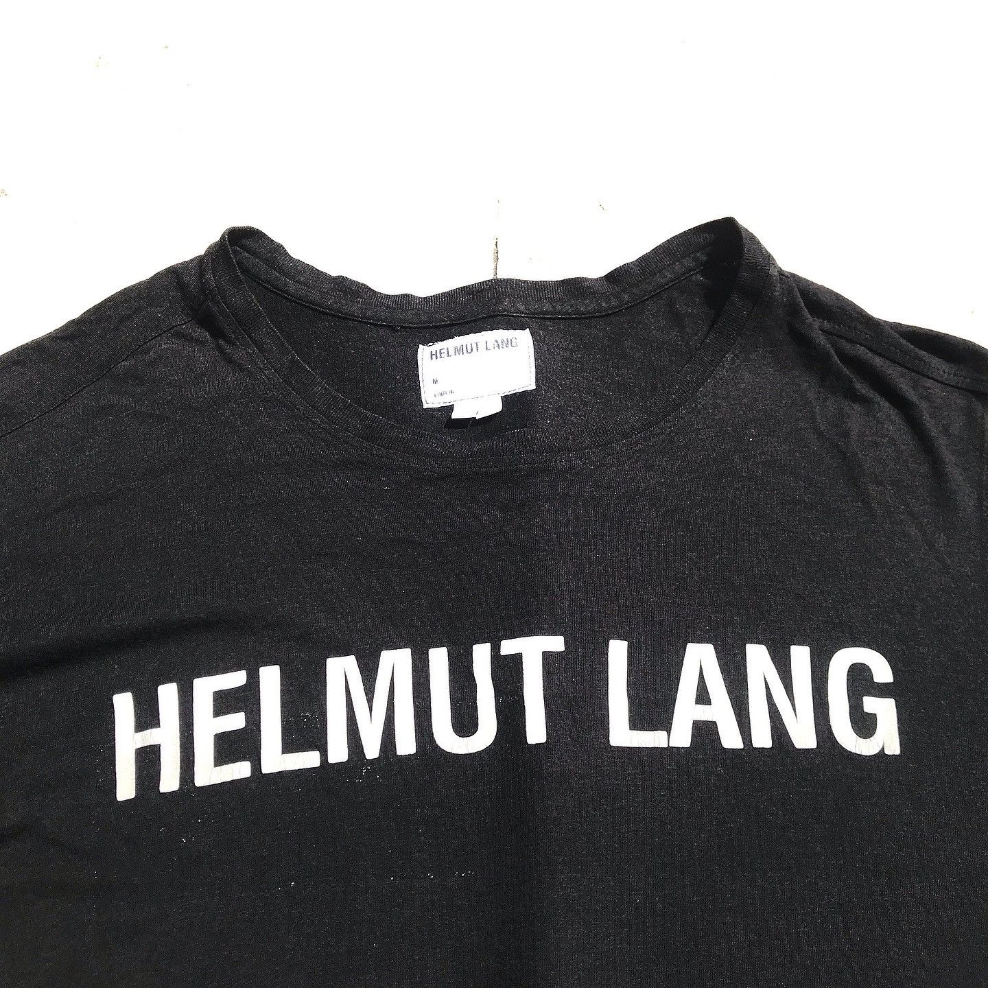 Designer × Helmut Lang Helmut Lang Edition One 1 Mk1 Tshirt Black Tee Made in Usa Size US L / EU 52-54 / 3 - 6 Thumbnail