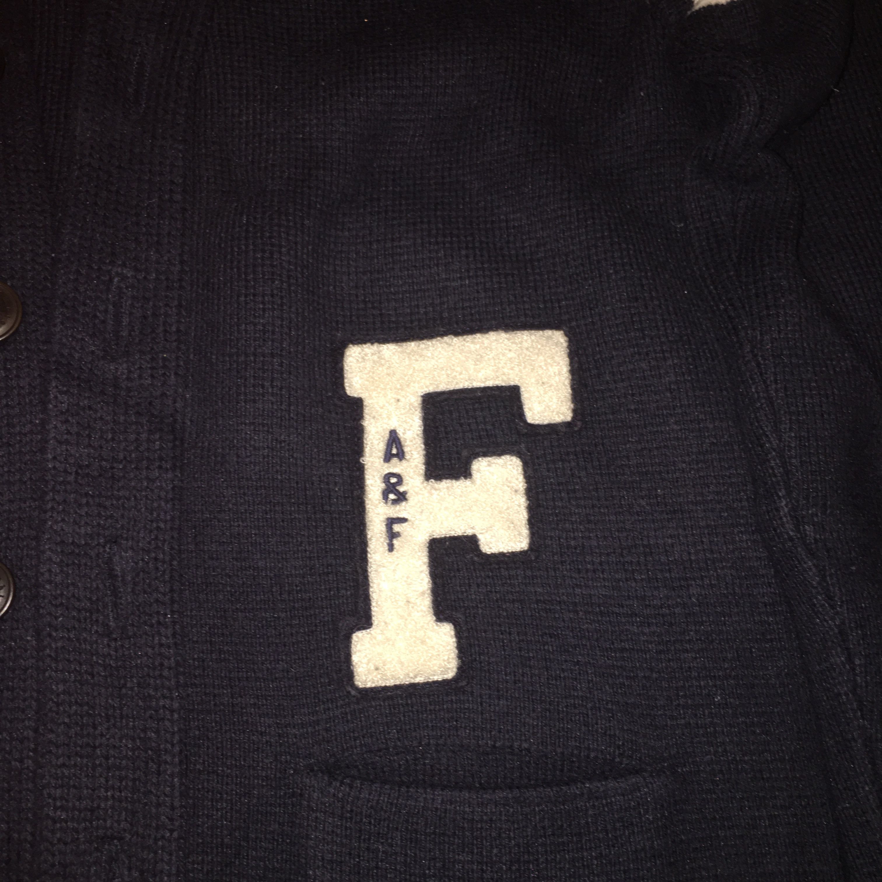Abercrombie & Fitch A&F Prepy Style Cardigan Size US M / EU 48-50 / 2 - 2 Thumbnail
