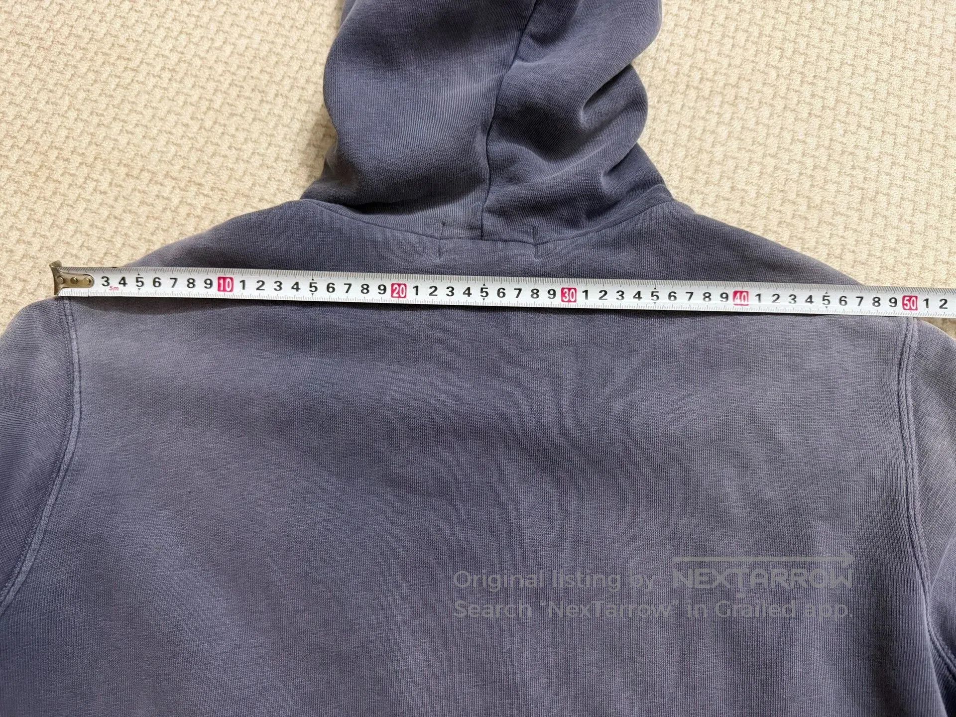 RRL Ralph Lauren RRL Classic Waffle Lined Washed Hoodie. Size US S / EU 44-46 / 1 - 7 Thumbnail