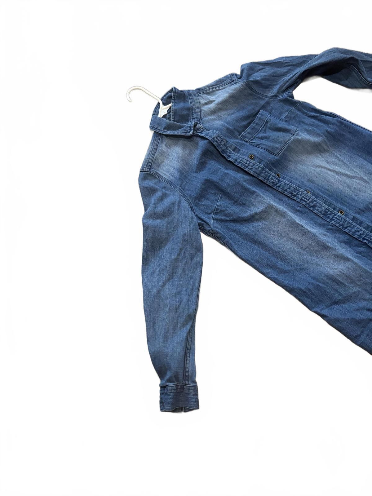 Other Natural Reflections Denim ButtonUp Shirt Dress Long Sleeve 6 Size M / US 6-8 / IT 42-44 - 3 Thumbnail