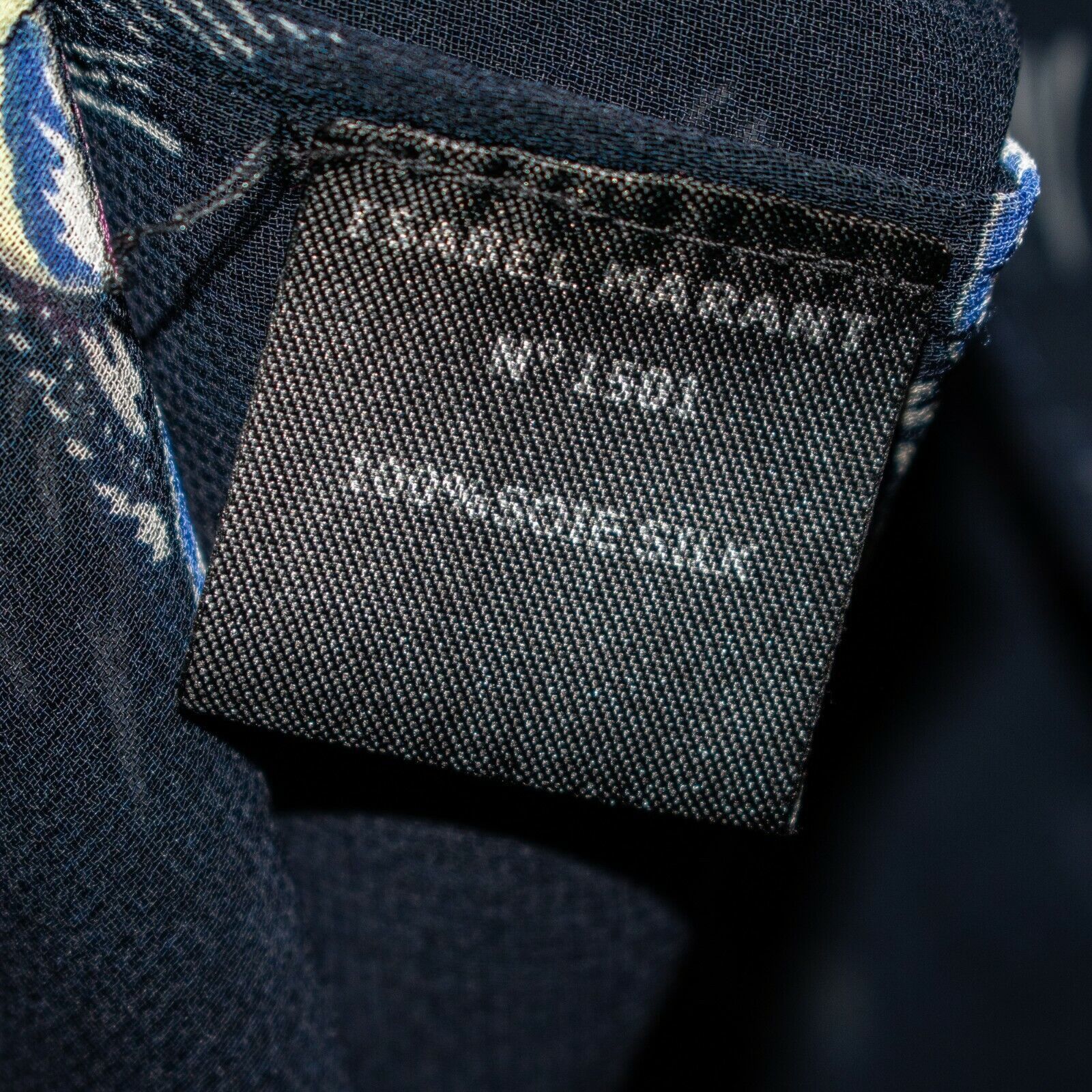 Isabel Marant Etoile ISABEL MARANT Etoile 100% Silk Sheer Blouse Blue Floral Size XXL / US 16-18 / IT 52-54 - 7 Thumbnail