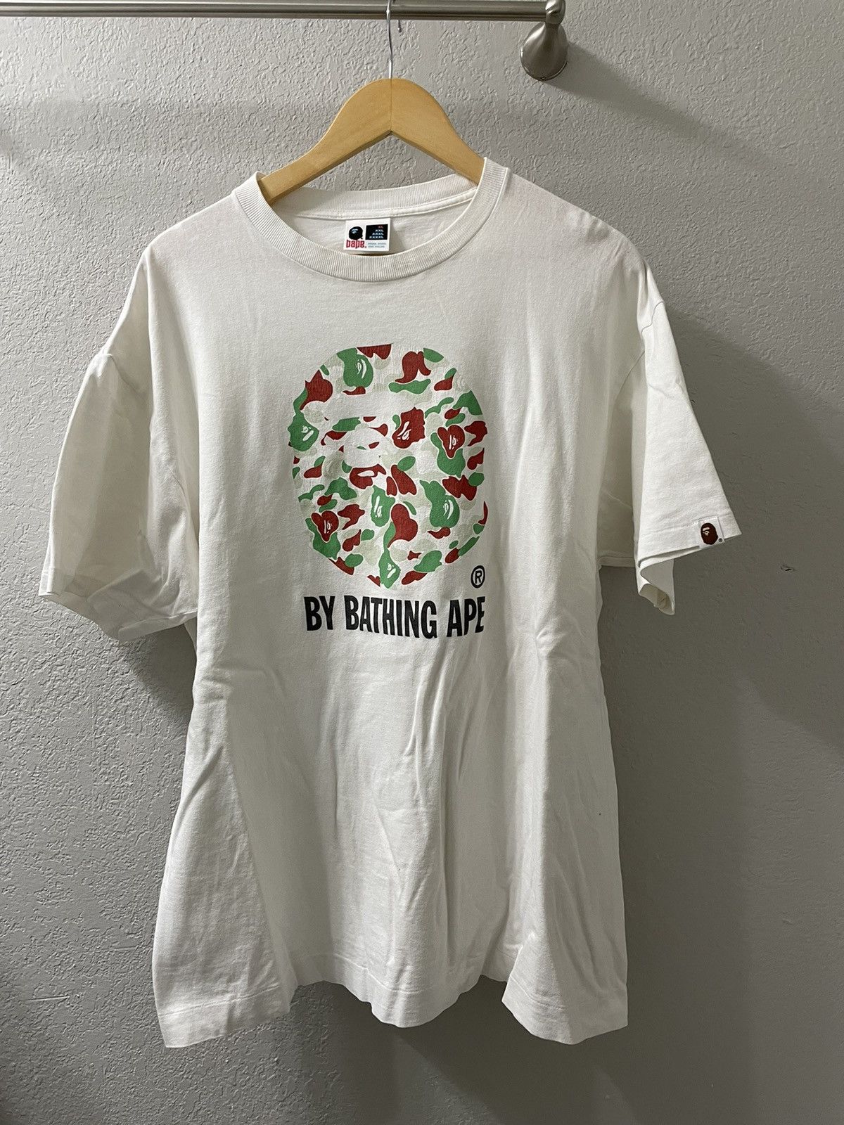 image of Bape Sendai By Bathing Ape Tee in White, Men's (Size XL)