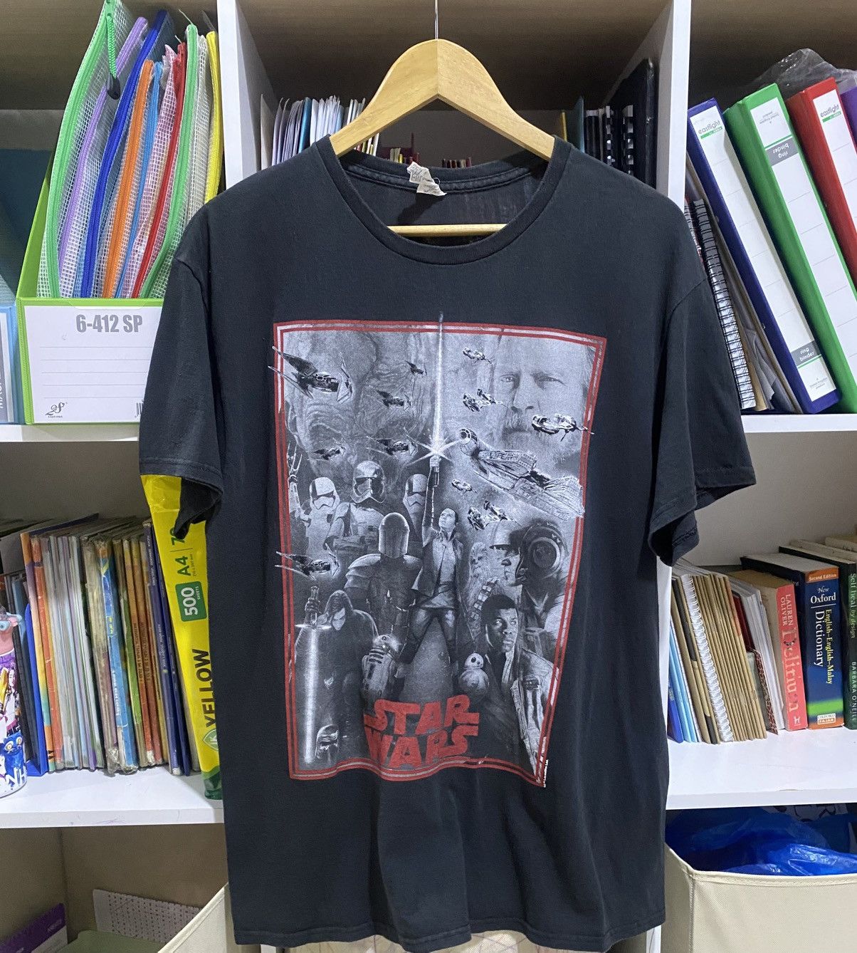 Star Wars Vintage Star Wars Graphic The Last Jedi Tshirt Size US L / EU 52-54 / 3 - 1 Thumbnail