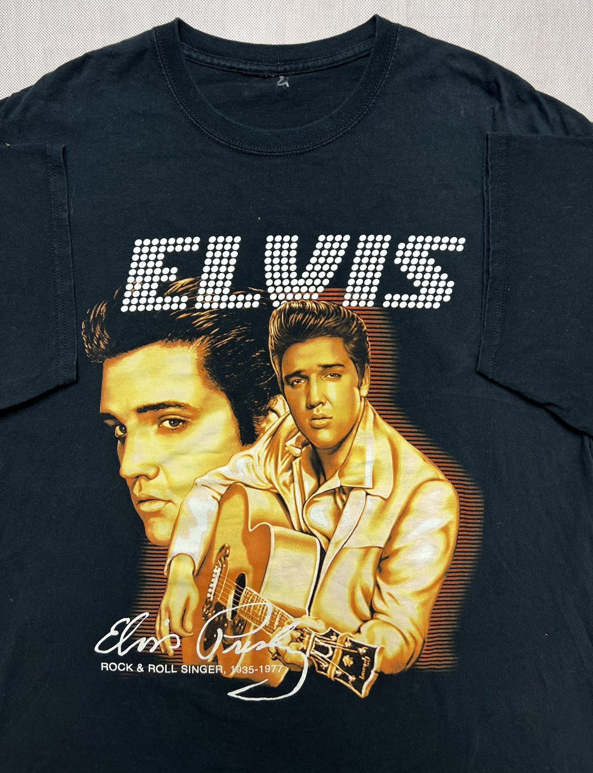 Band Tees × Vintage Tshirt Elvis Presley Vintage 00’s 90’s Size US XL / EU 56 / 4 - 1 Thumbnail