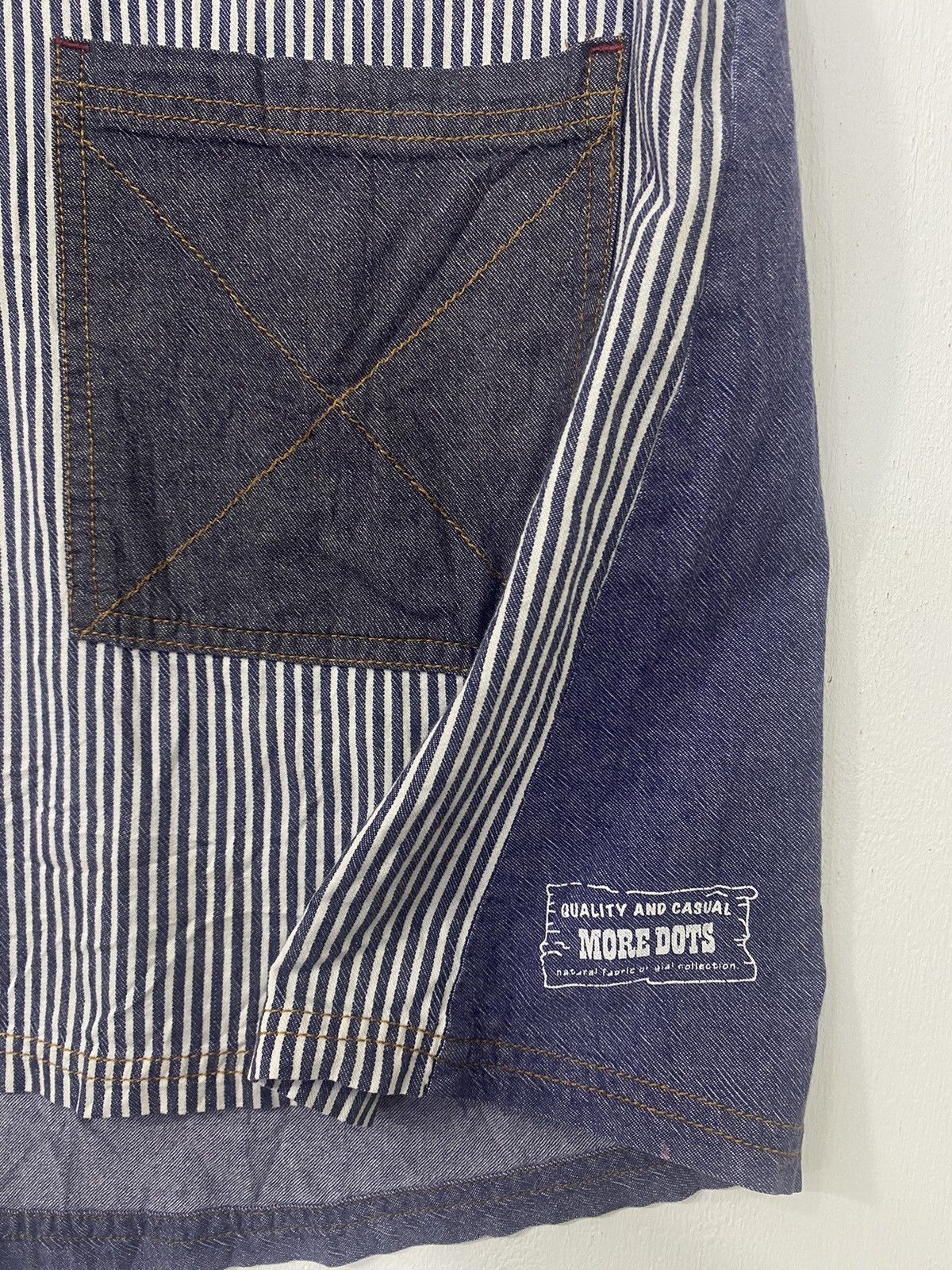 Vintage 💥VINTAGE HICKORY casual denime kitchen APRON Size ONE SIZE - 3 Thumbnail