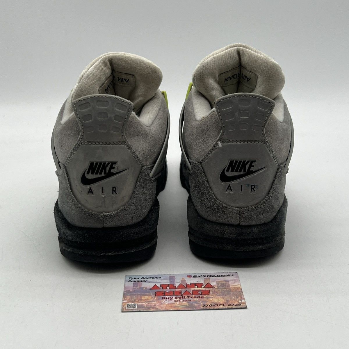 Jordan Brand Air Jordan 4 neon 95 Size US 8.5 / EU 41-42 - 3 Thumbnail
