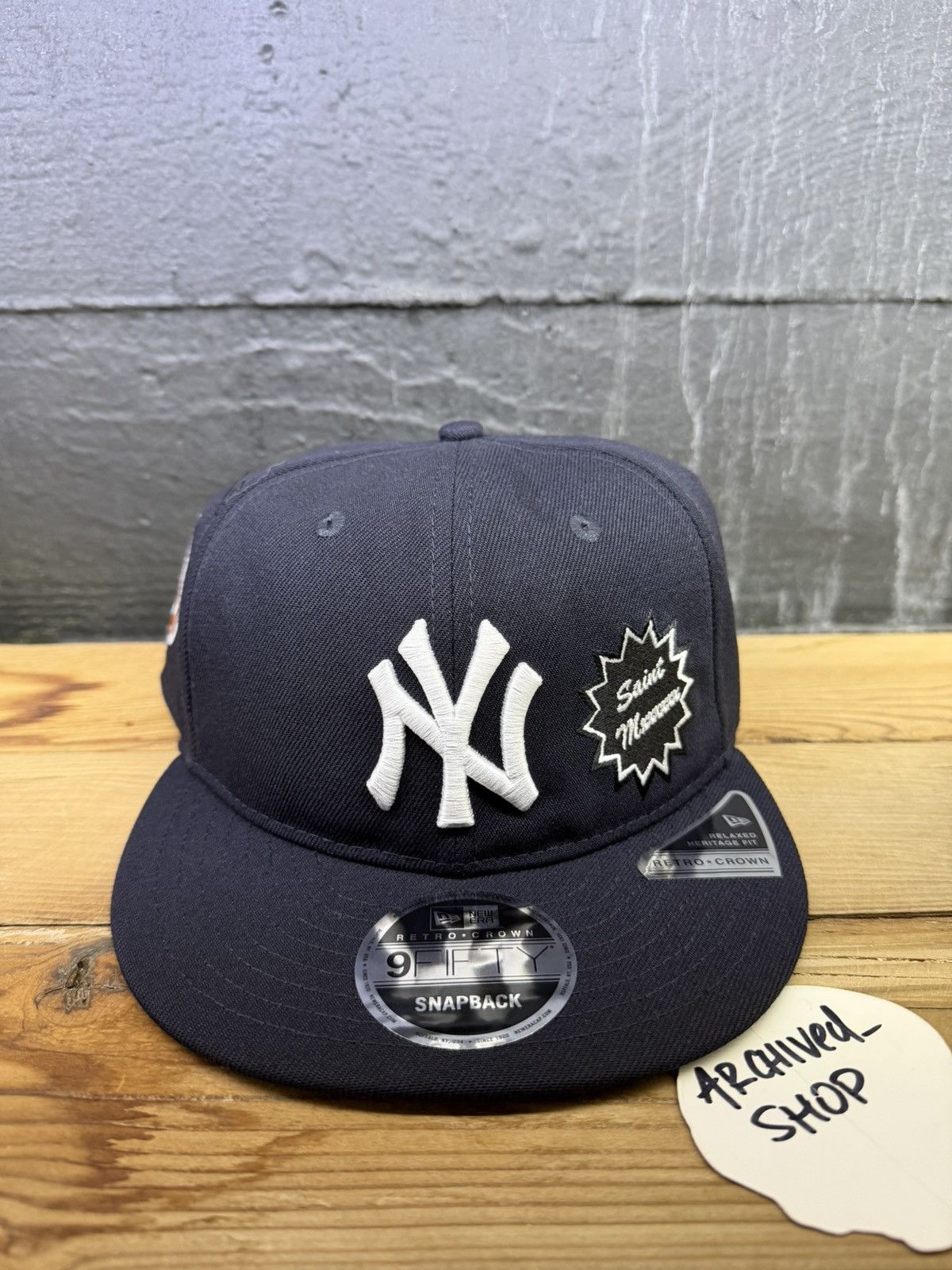 Saint Michael SAINT MICHELS X NEW ERA NY YANKEES SNAPBACK Size ONE SIZE - 1 Thumbnail
