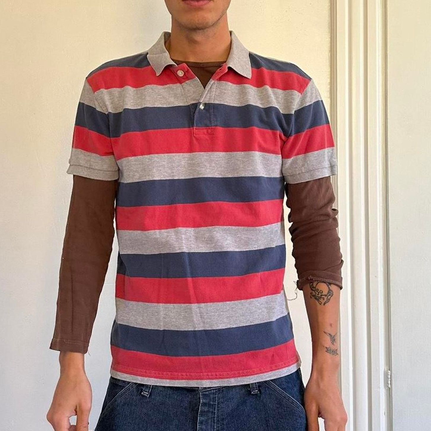 Gap × Vintage Perfect vintage y2k 00s gap POLO Size US M / EU 48-50 / 2 - 1 Thumbnail