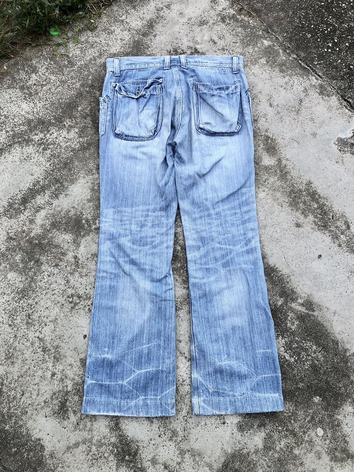 Hypebeast FLARED⚡️⚡️VINTAGE GL HEART BAKERPANT MILITARY STYLE Size US 34 / EU 50 - 8 Thumbnail